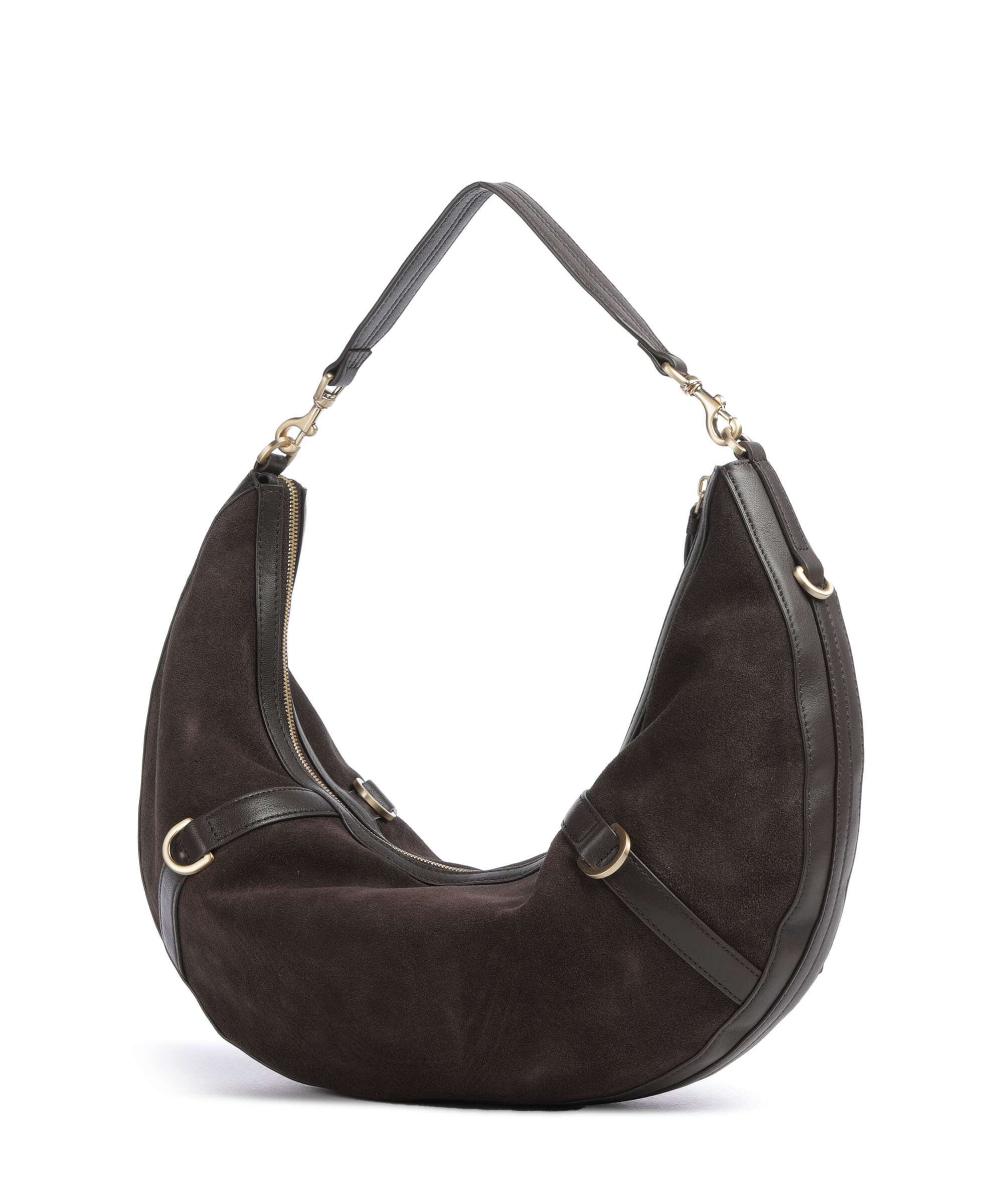 Les Visionnaires Enya Cozy Borsa hobo chocolate brown - Image 2