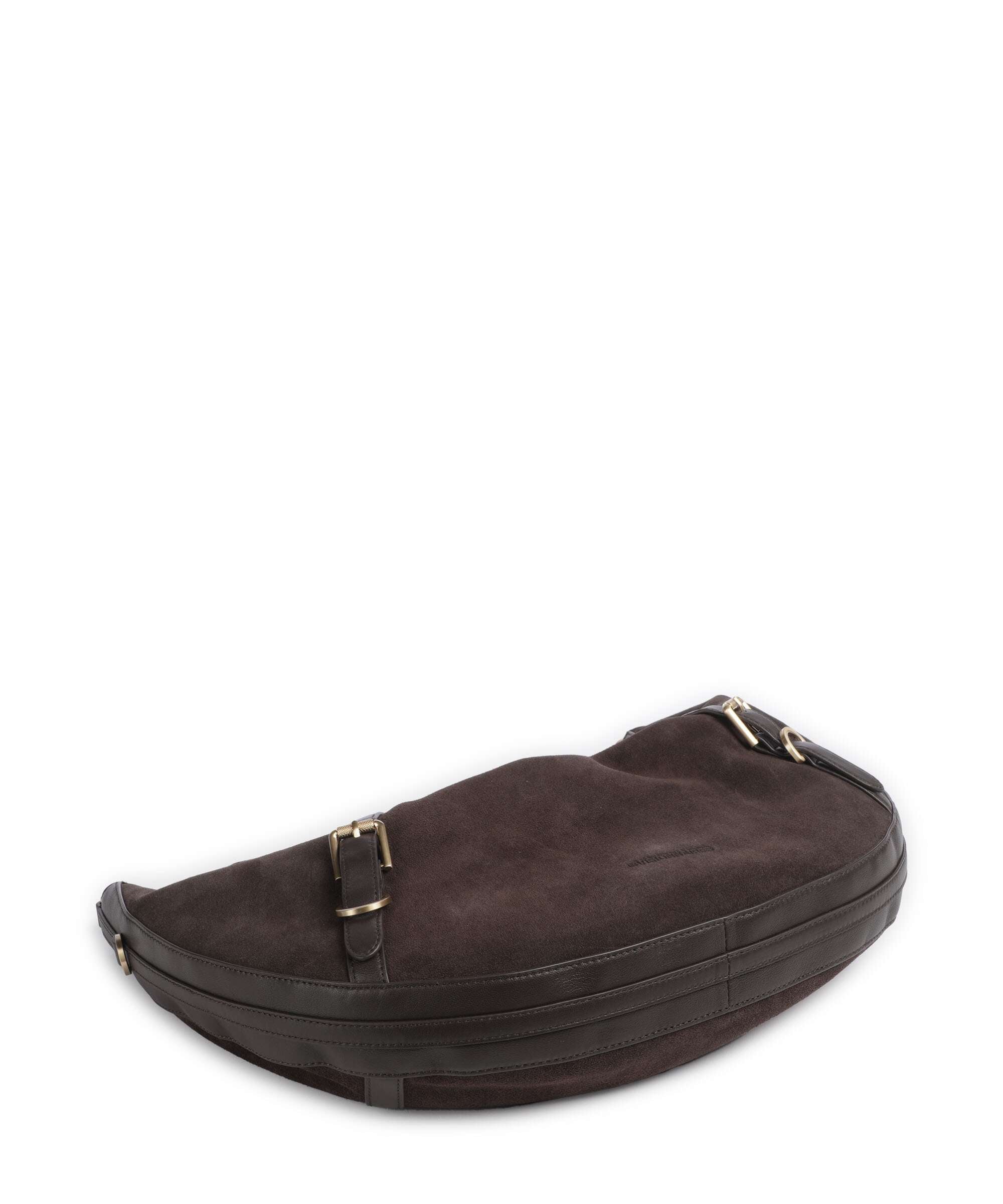 Les Visionnaires Enya Cozy Borsa hobo chocolate brown - Image 5