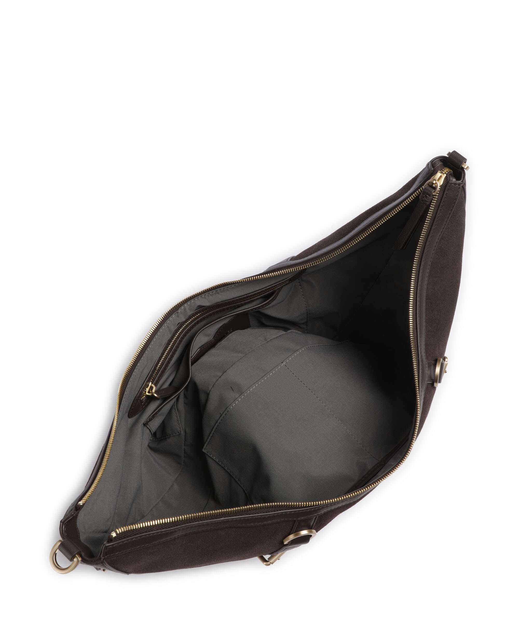 Les Visionnaires Enya Cozy Borsa hobo chocolate brown - Image 6
