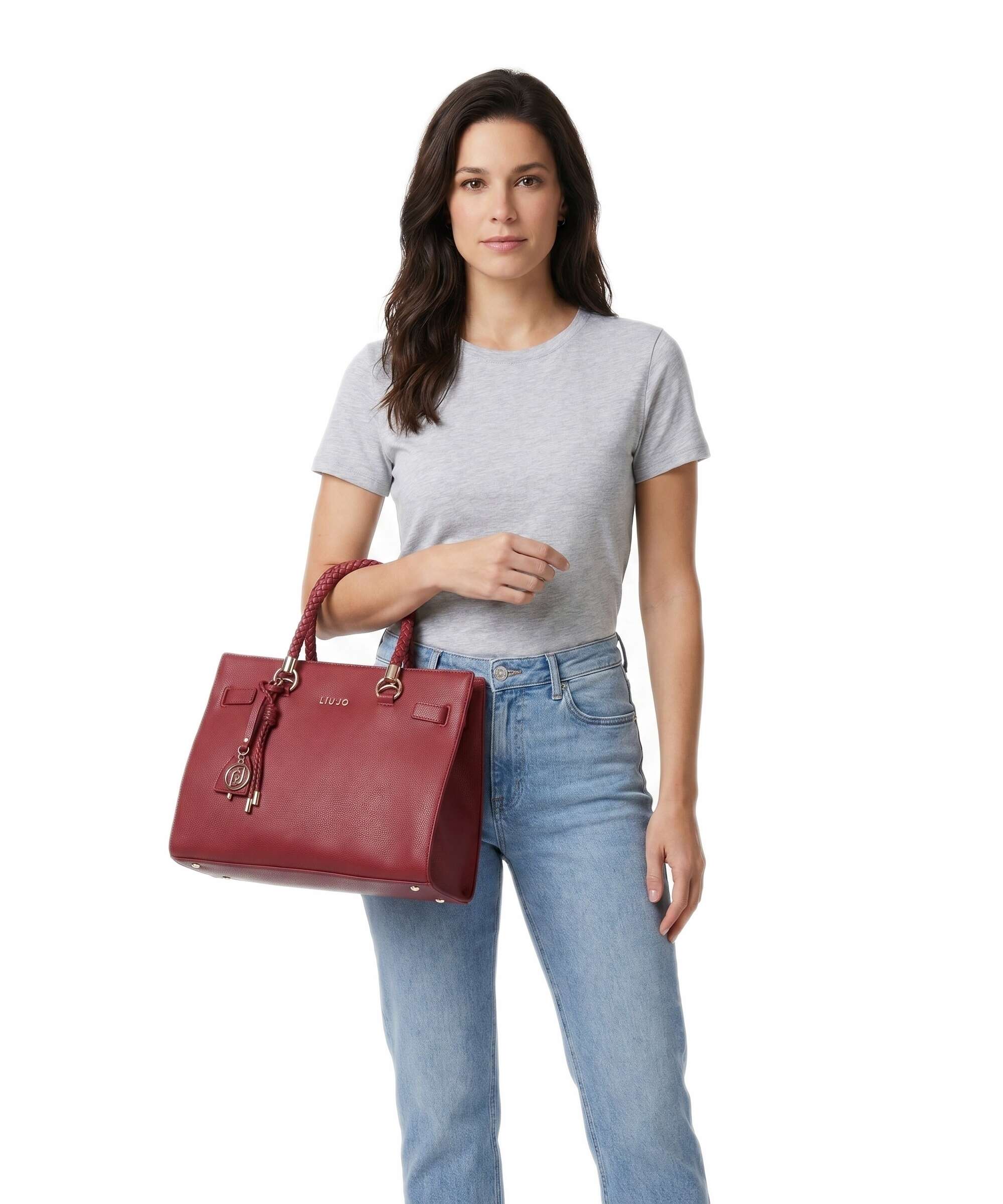 Liu Jo Manhattan M Borsa a mano brick red - Image 3