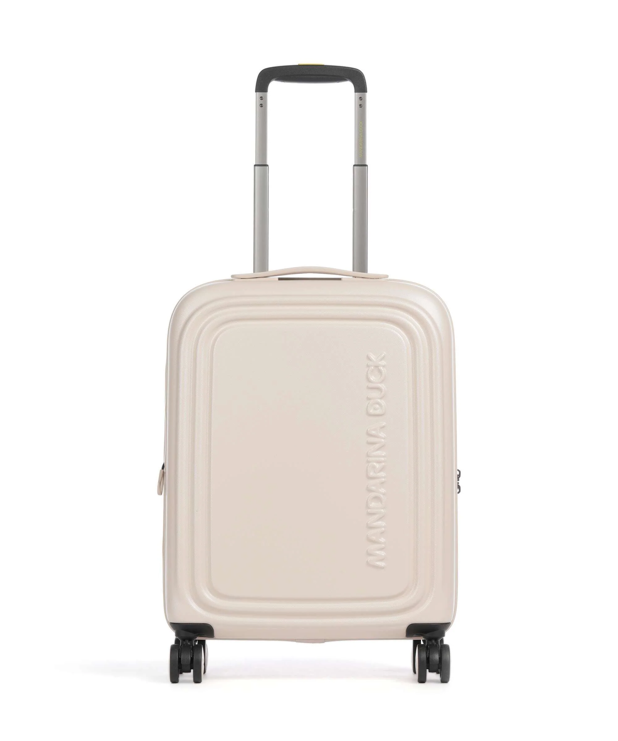 Mandarina Duck Logoduck+ Valigia trolley (4 ruote) white mocha