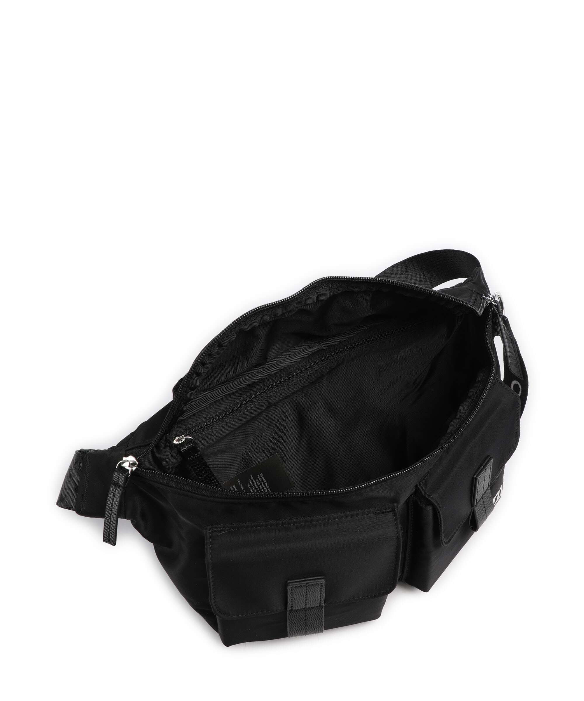 Marimekko Unikko M Borsa a tracolla black - Image 5