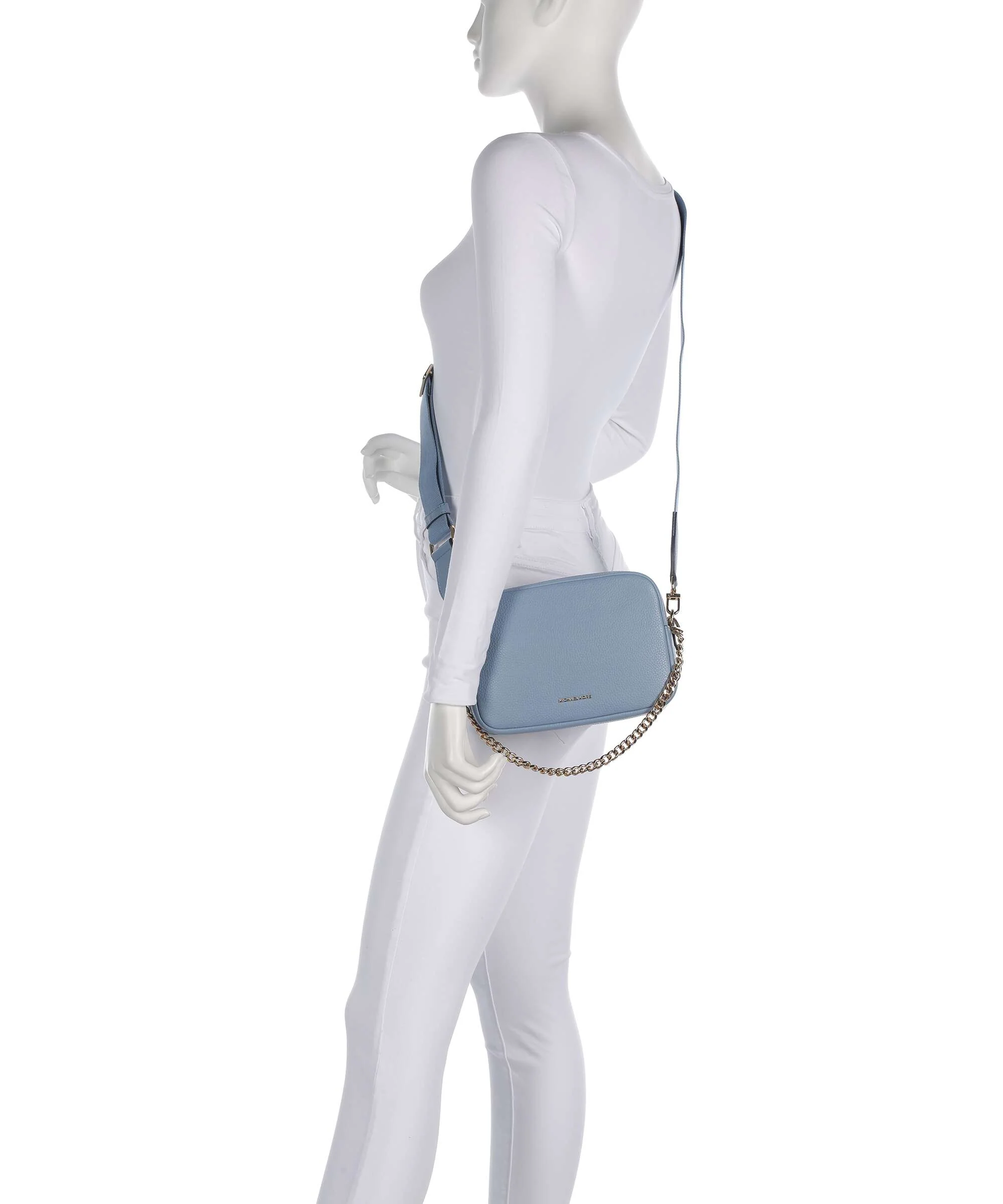 Michael Kors Bryant Medium Borsa a tracolla chambray - Image 3