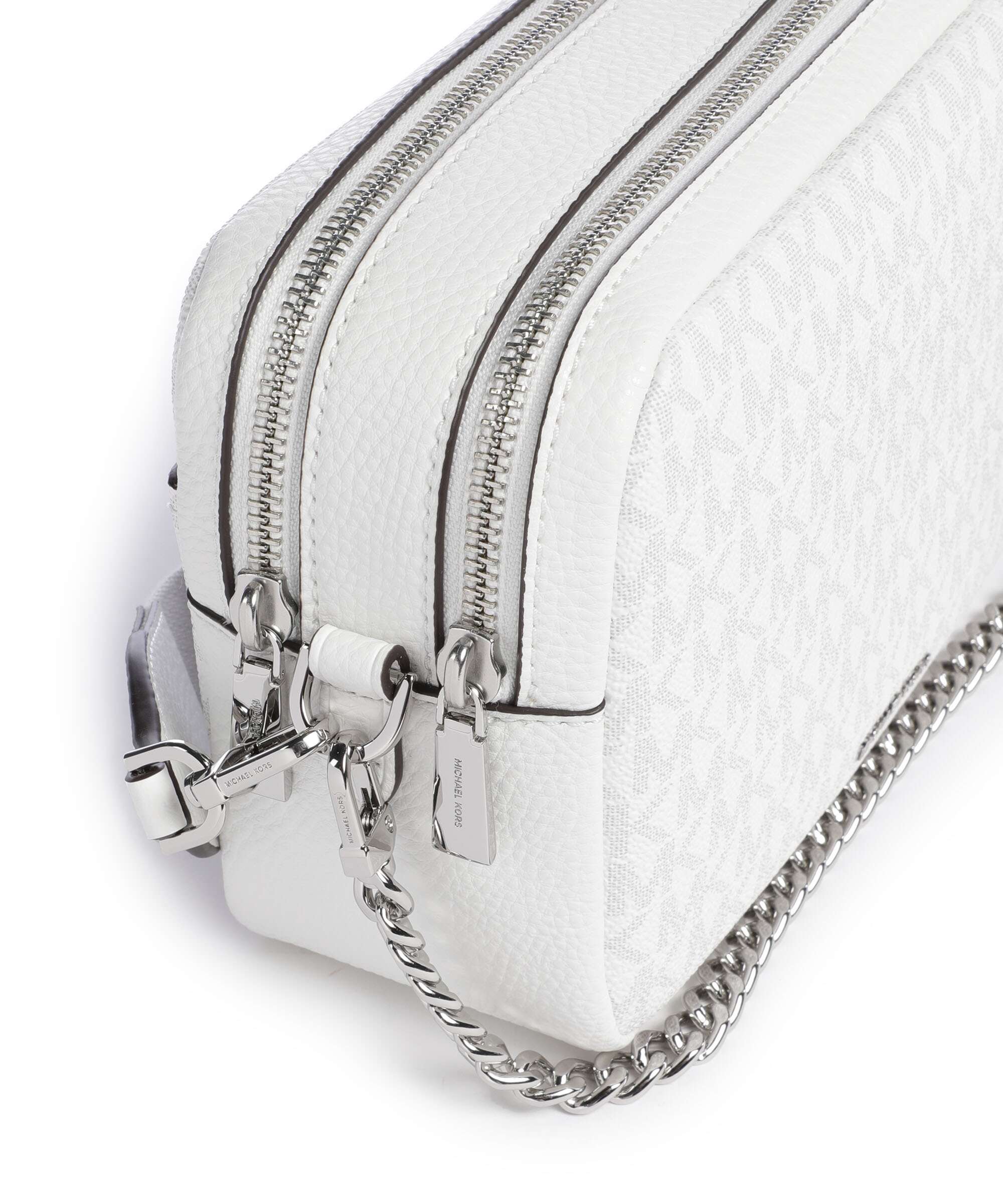 Michael Kors Bryant Medium Borsa a tracolla optical allum - Image 4