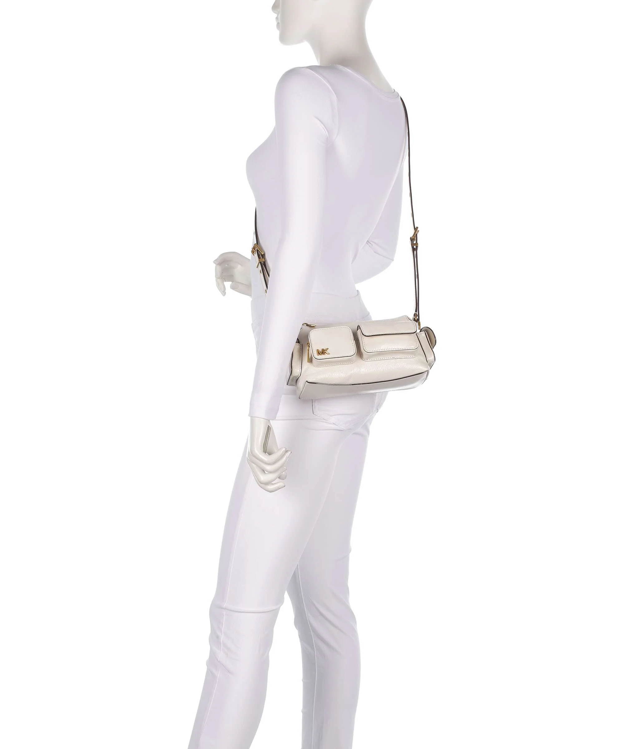 Michael Kors Dakota Small Borsa a tracolla light cream - Image 3