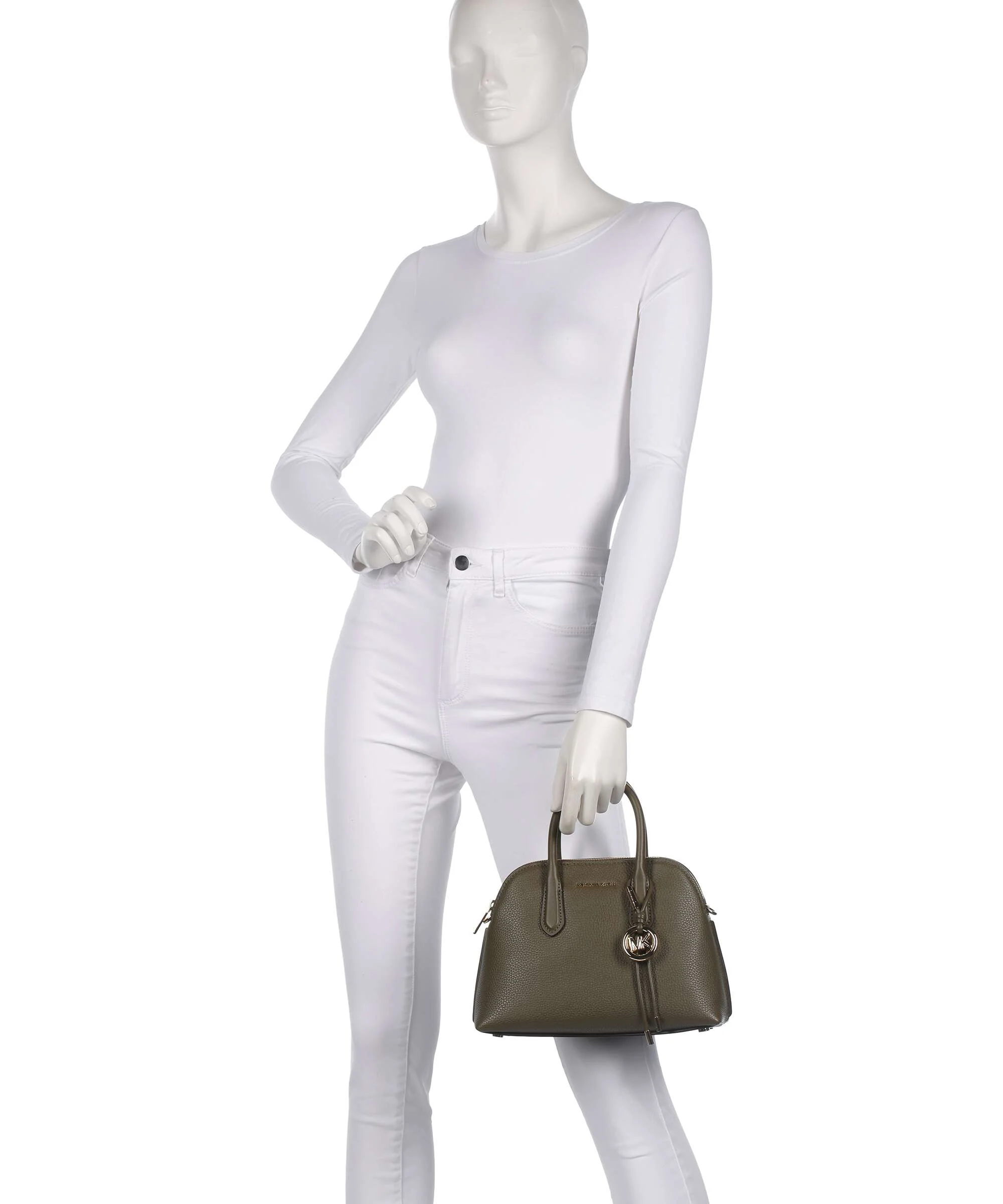 Michael Kors Freddie Medium Borsa a mano loden - Image 3