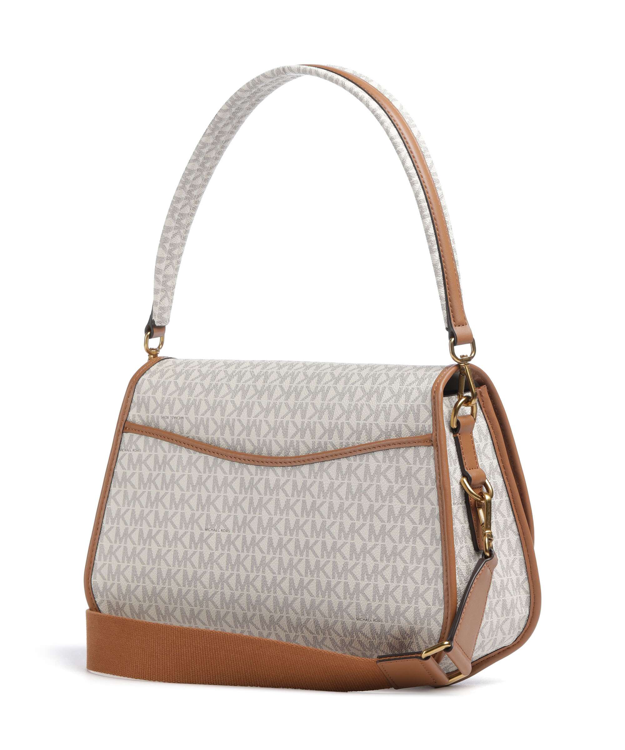 Michael Kors Holmes Medium Borsa a spalla vanilla/acorn - Image 2