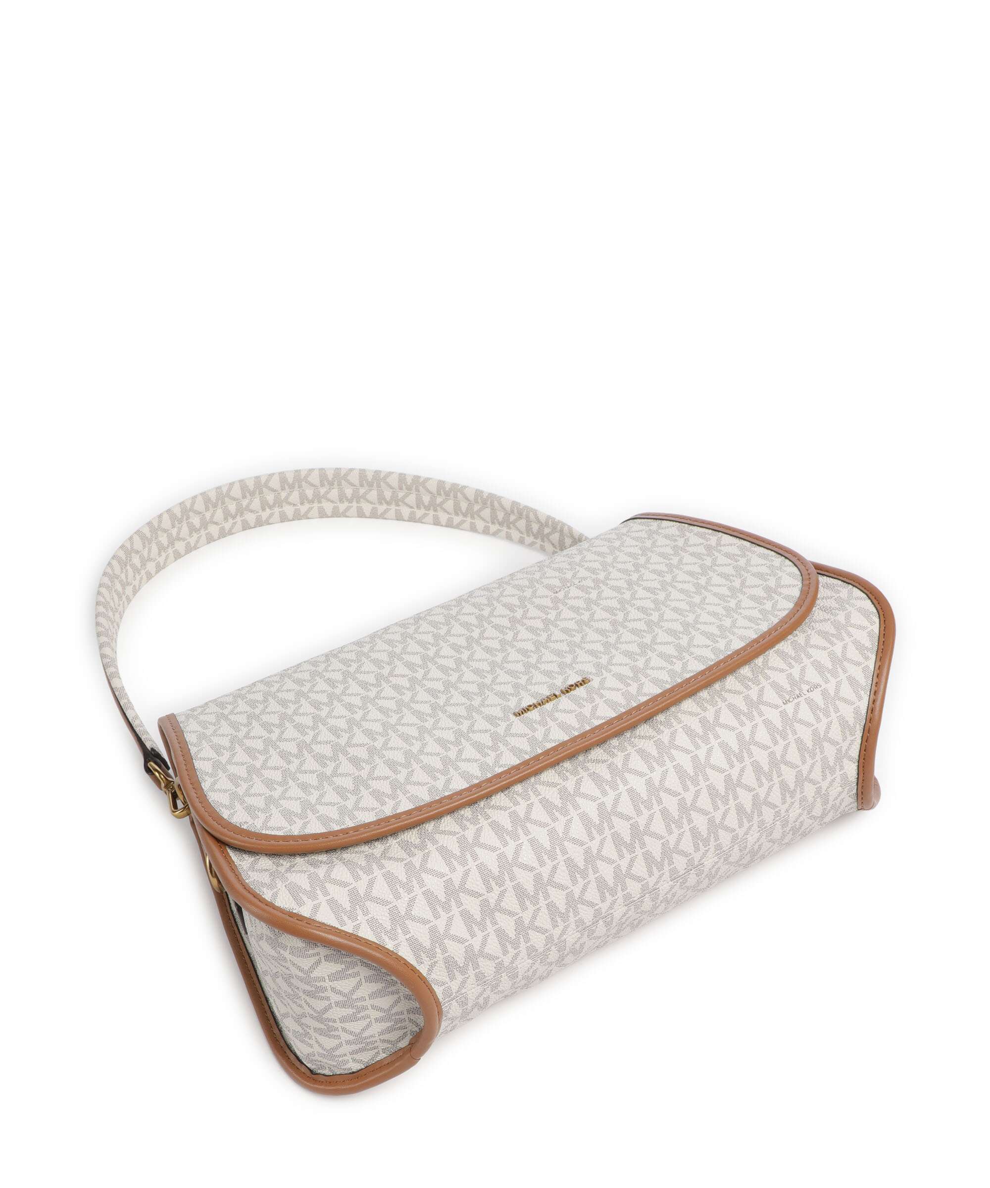 Michael Kors Holmes Medium Borsa a spalla vanilla/acorn - Image 6