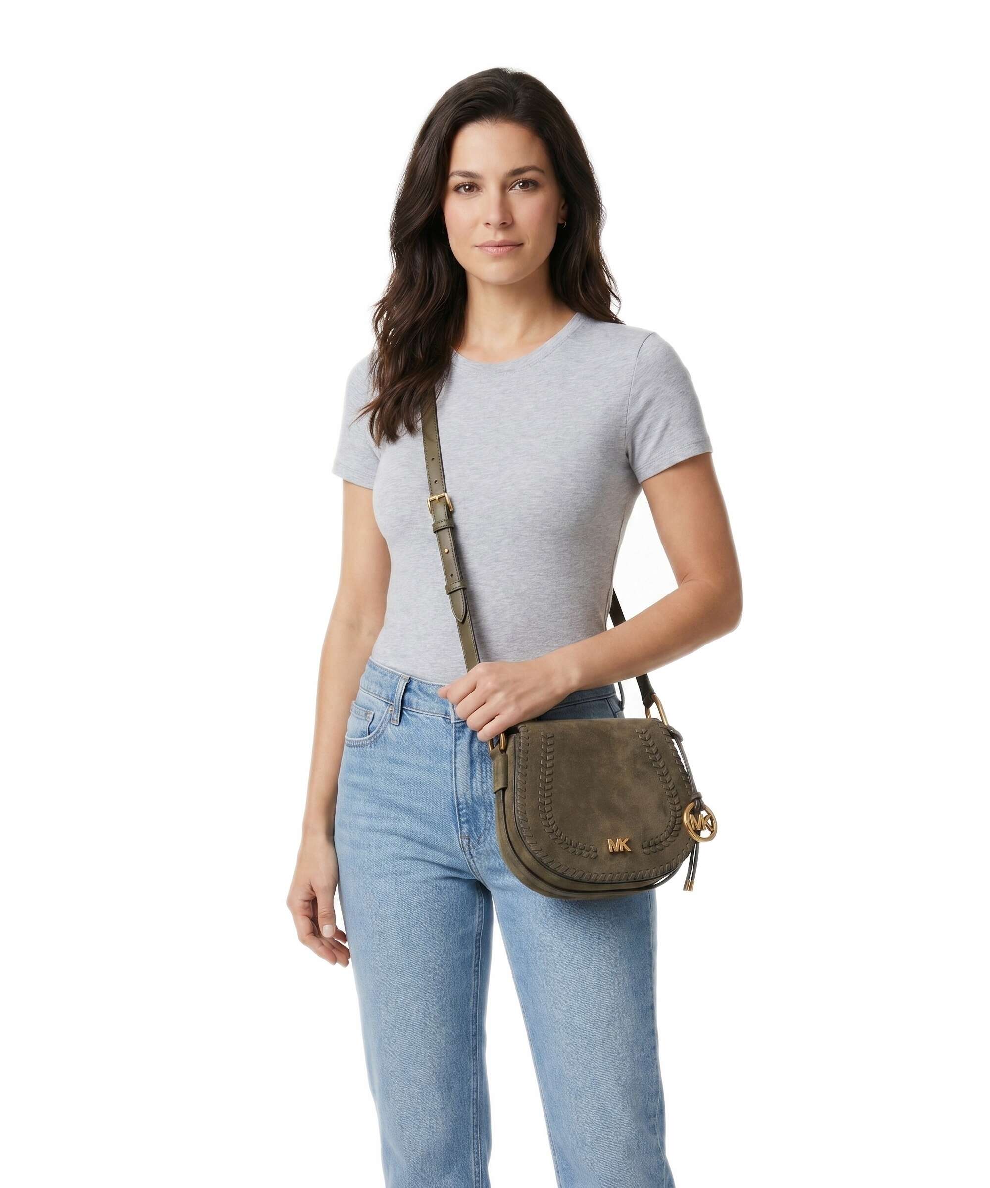 Michael Kors Josie Borsa a tracolla loden - Image 4