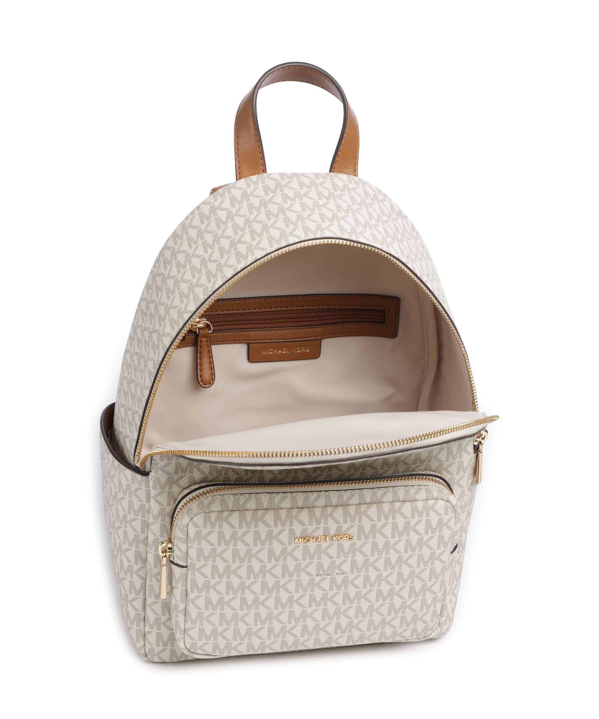 Michael Kors Tanner Medium Zaino vanilla/acorn - Image 5