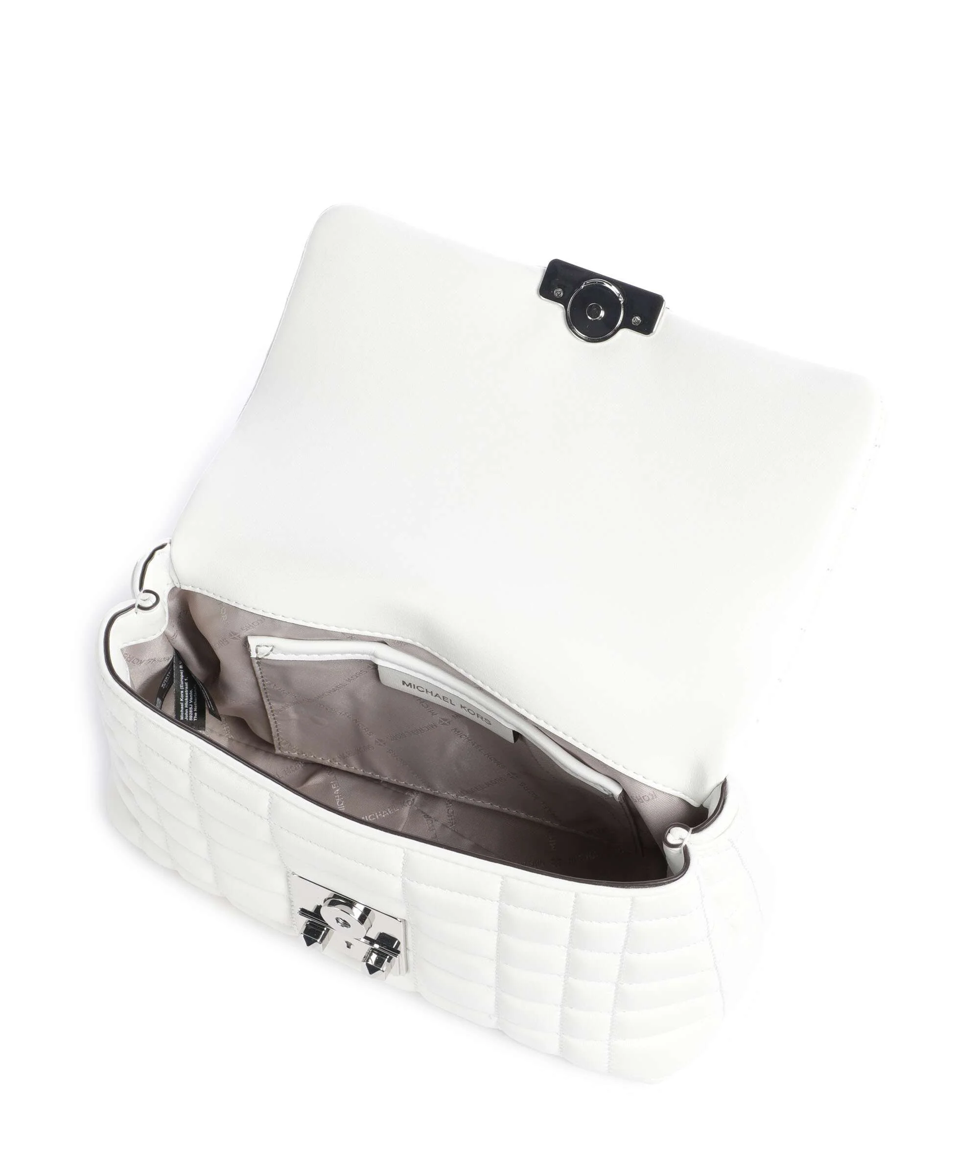 Michael Kors Tribeca Medium Borsa a mano optic white - Image 5