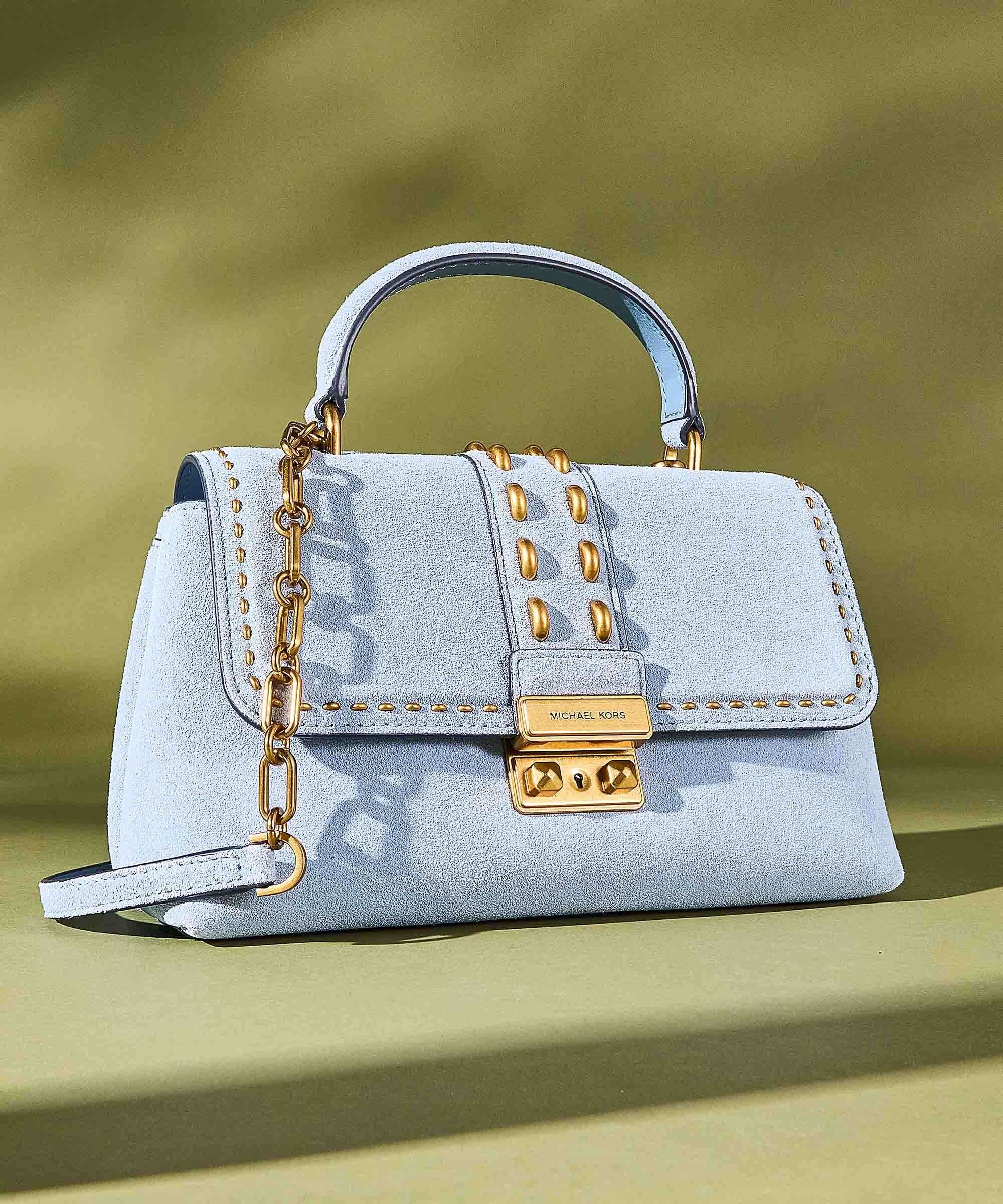 Michael Kors Tribeca Medium Borsa a mano chambray - Image 2