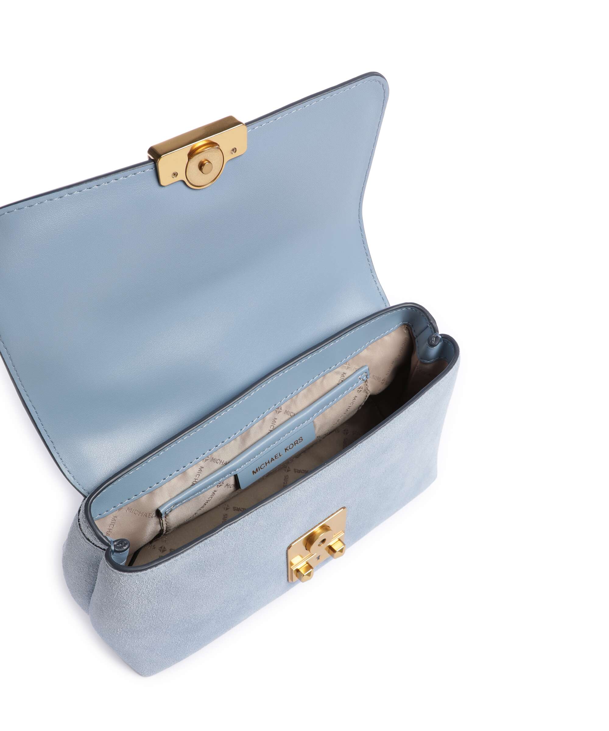 Michael Kors Tribeca Medium Borsa a mano chambray - Image 7