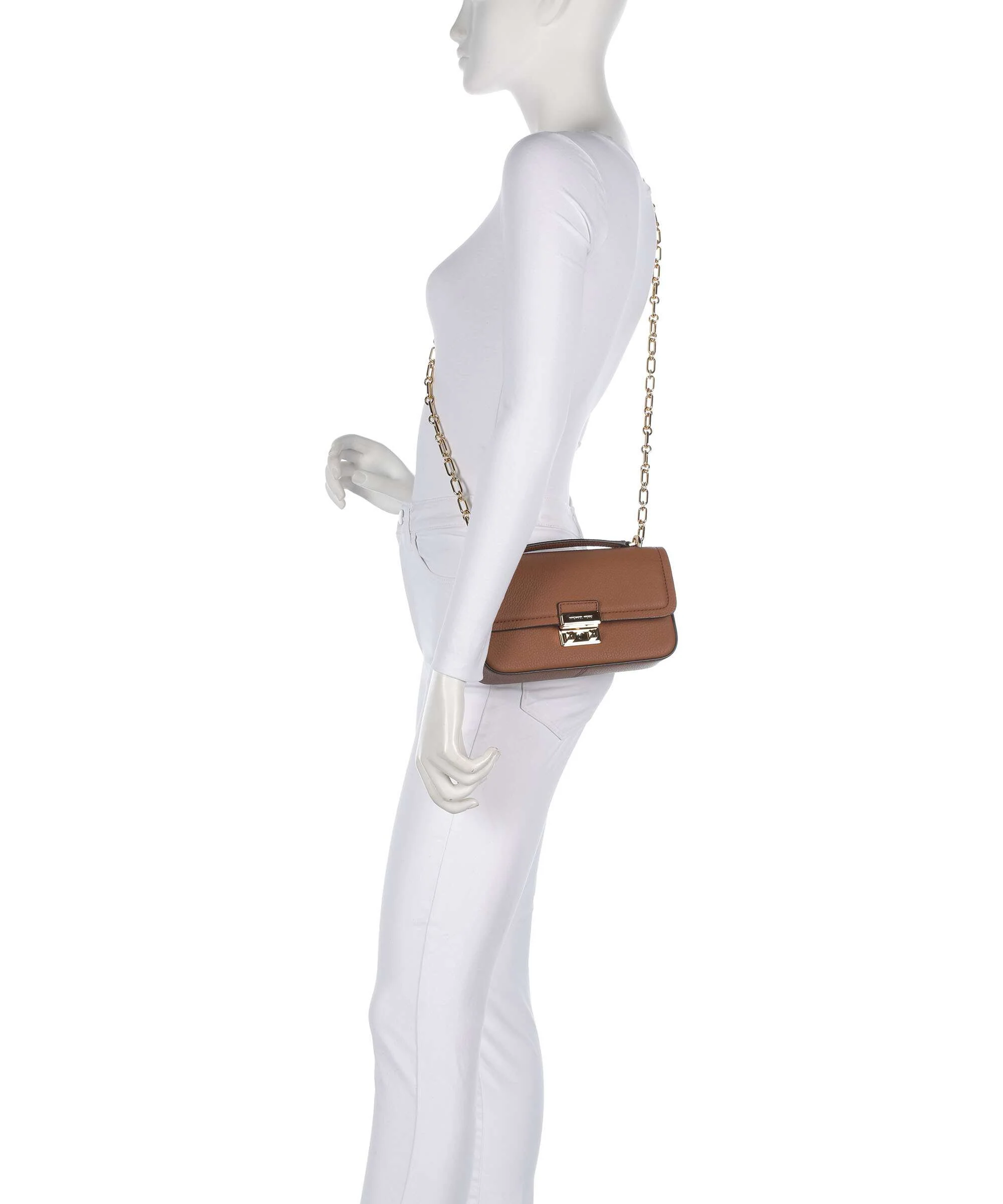 Michael Kors Tribeca Small Borsa a spalla luggage - Image 4