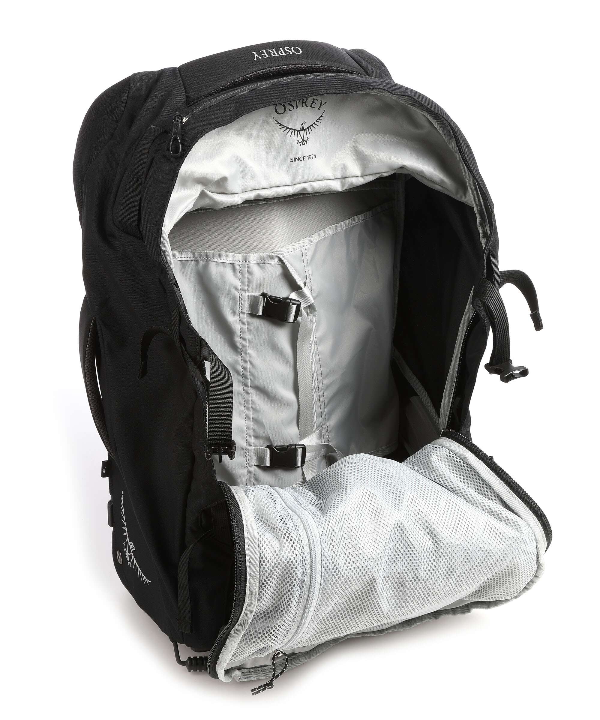 Osprey Farpoint 36 Zaino trolley black - Image 6