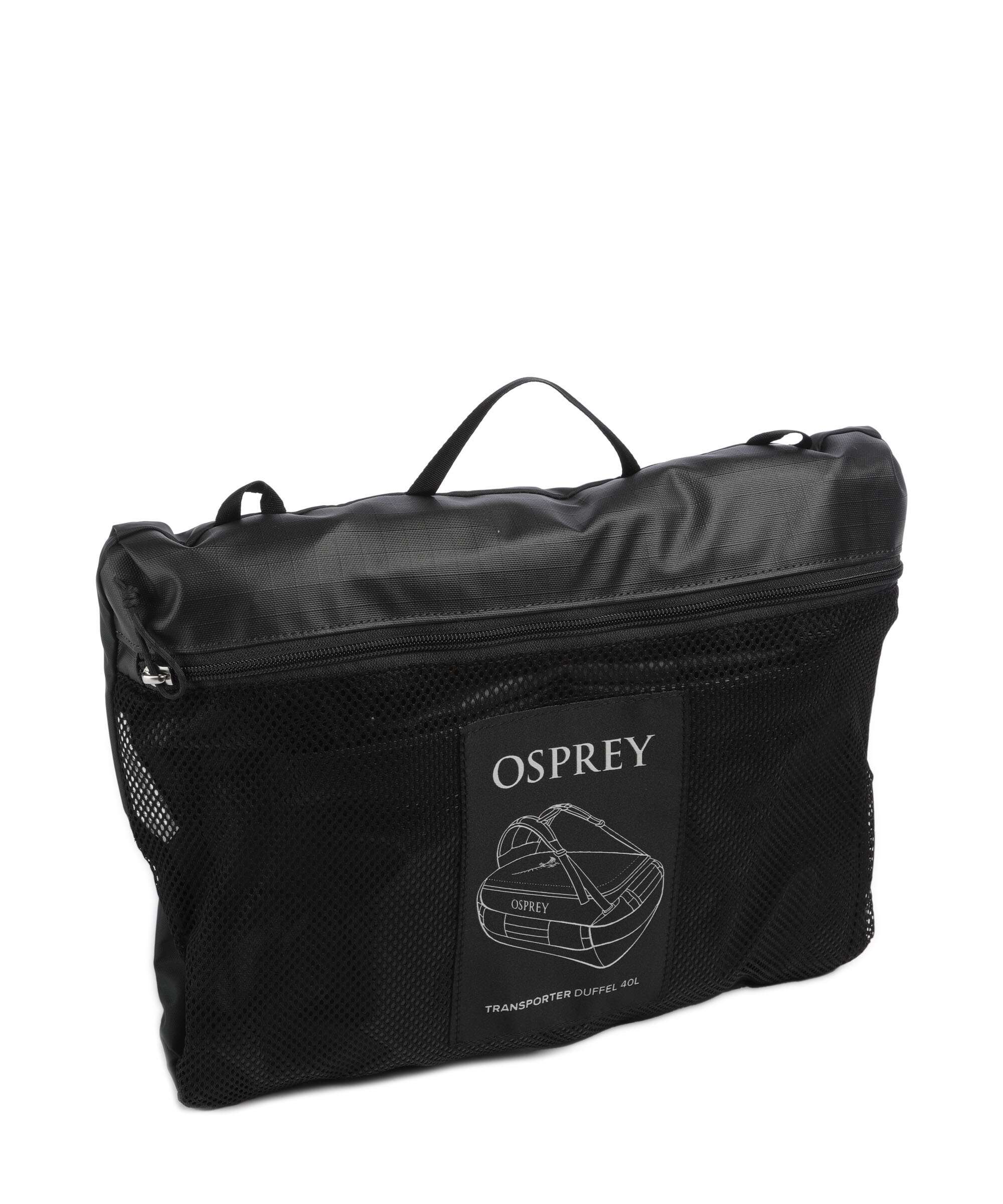 Osprey Transporter 40 Borsone da weekend raven black - Image 7