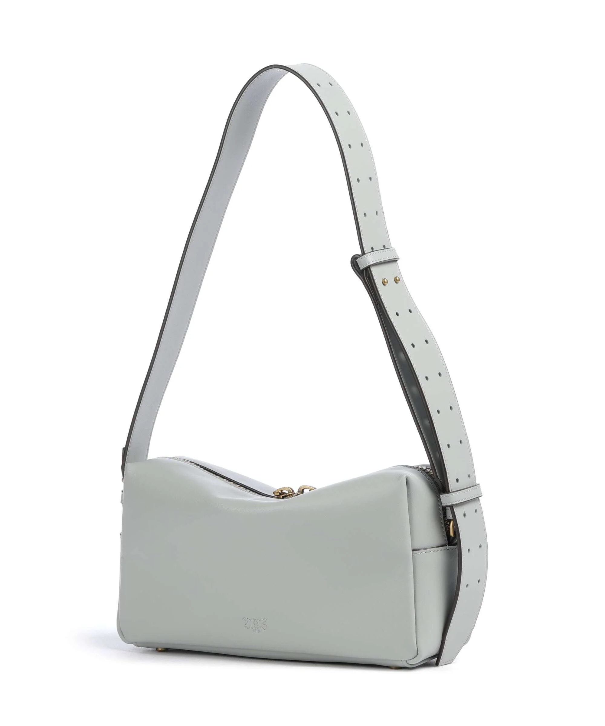 Pinko Borsa a spalla grigio perla/antique gold - Image 2