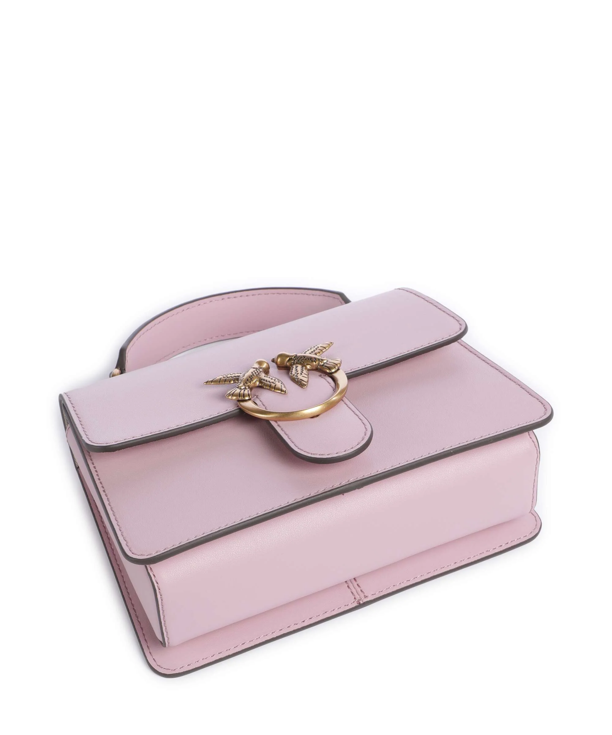Pinko Love One Mini Borsa a mano rosa chiaro/antique gold - Image 5