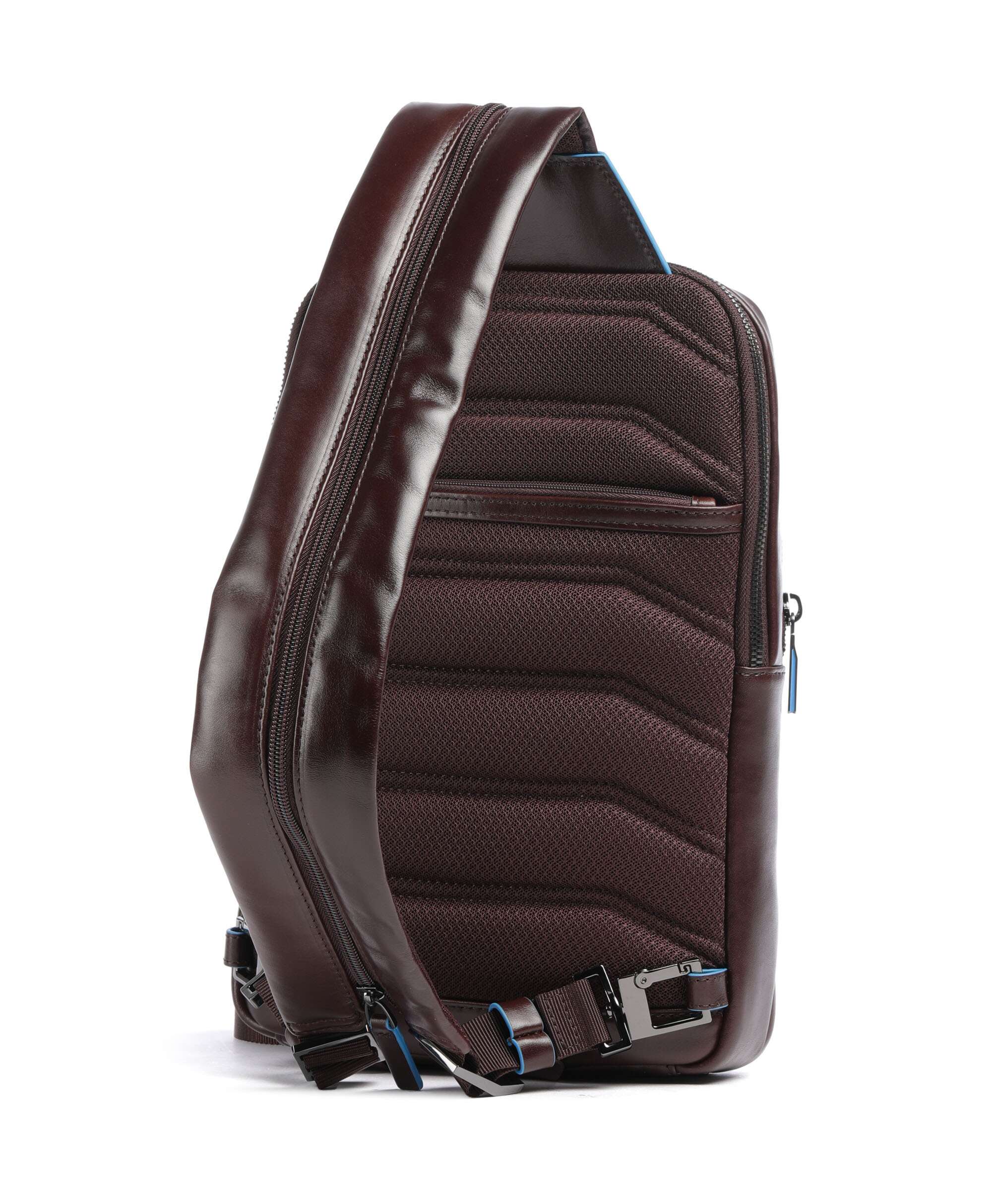 Piquadro Blue Square Borsa sling mogano - Image 2