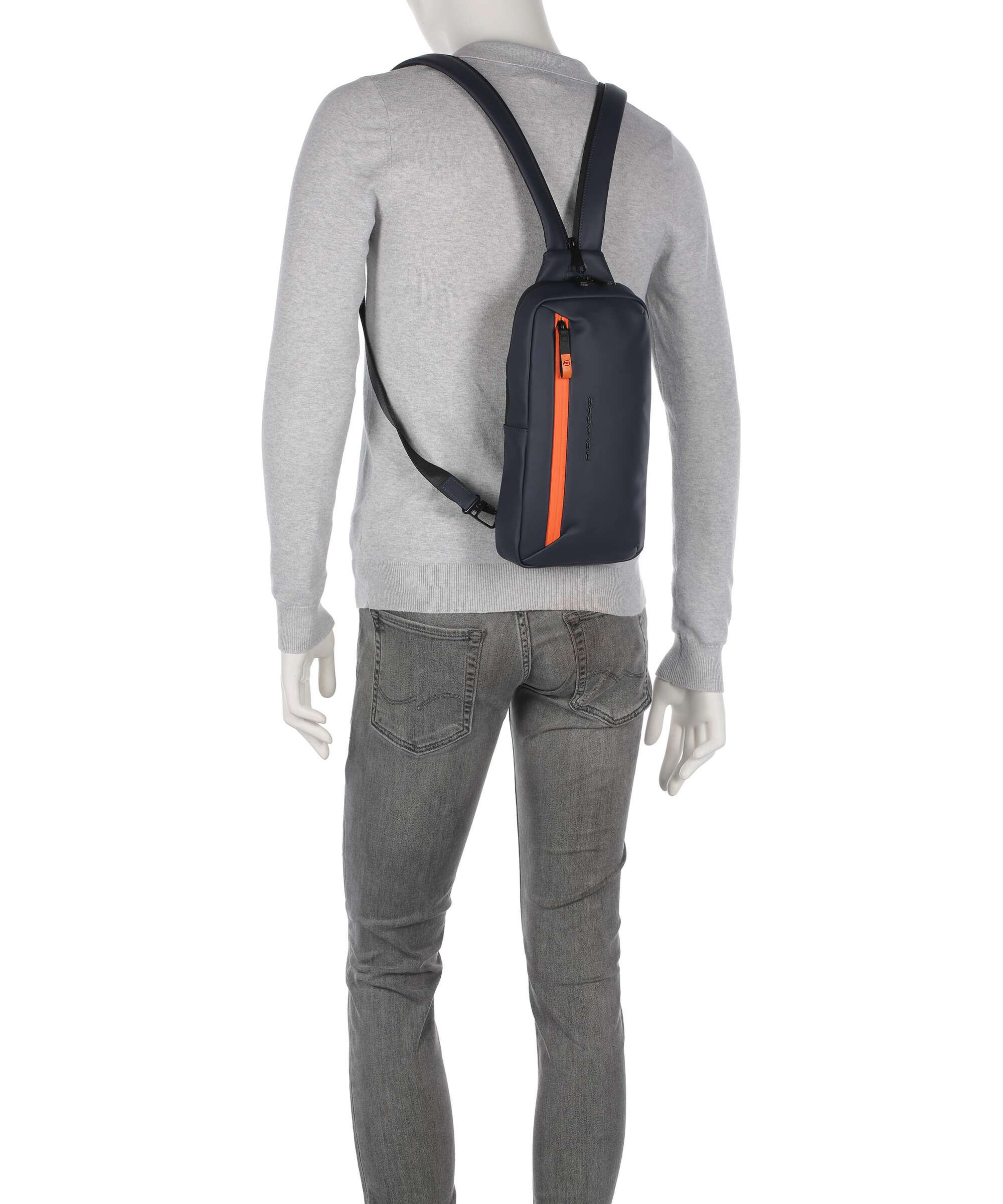 Piquadro C2OW Borsa sling blu - Image 4