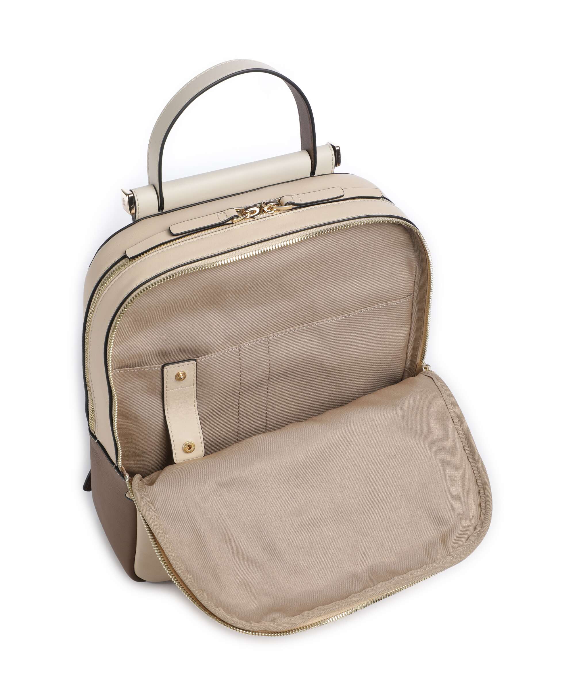 Piquadro Circle Zaino beige/cuoio - Image 4