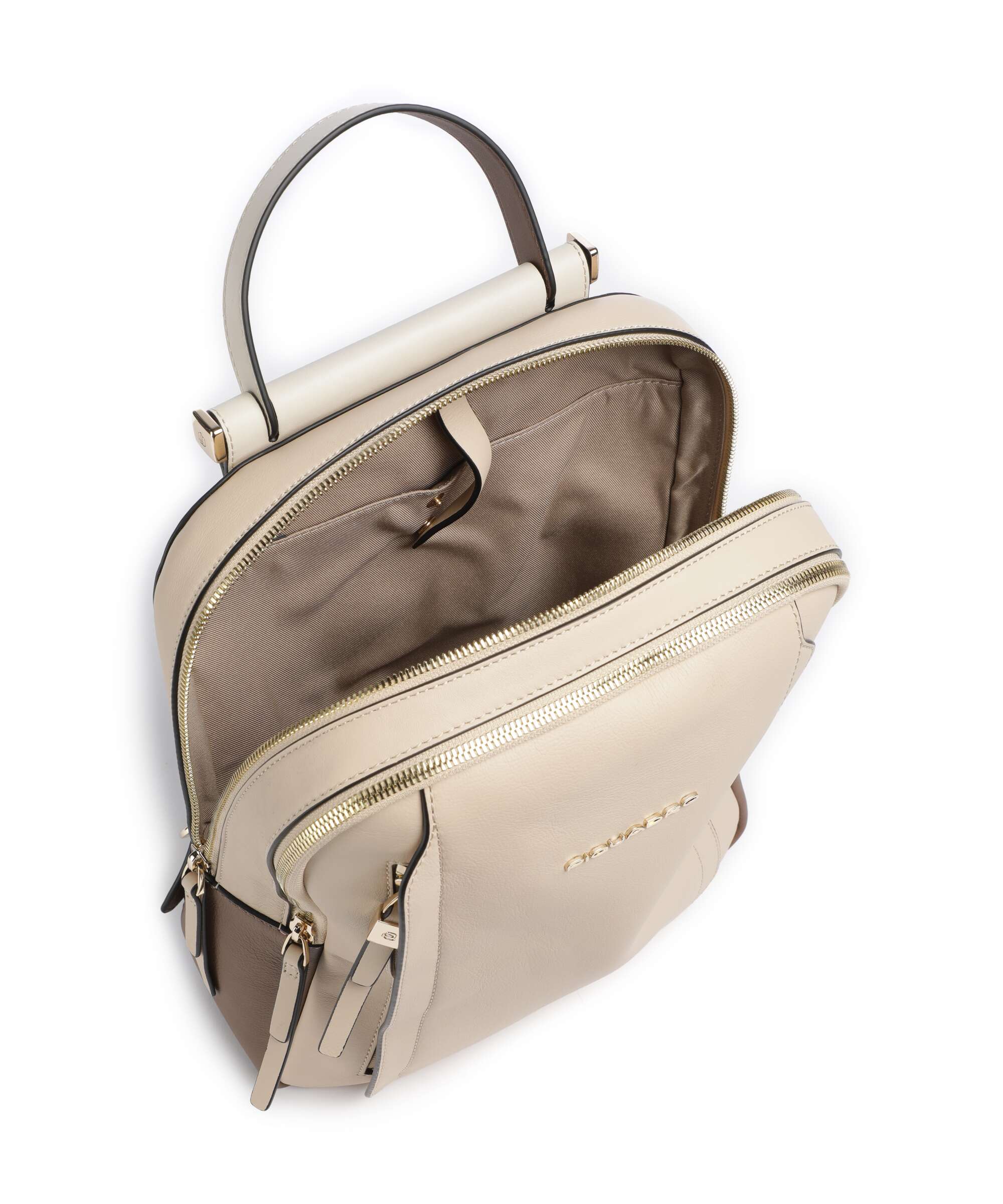 Piquadro Circle Zaino beige/cuoio - Image 5