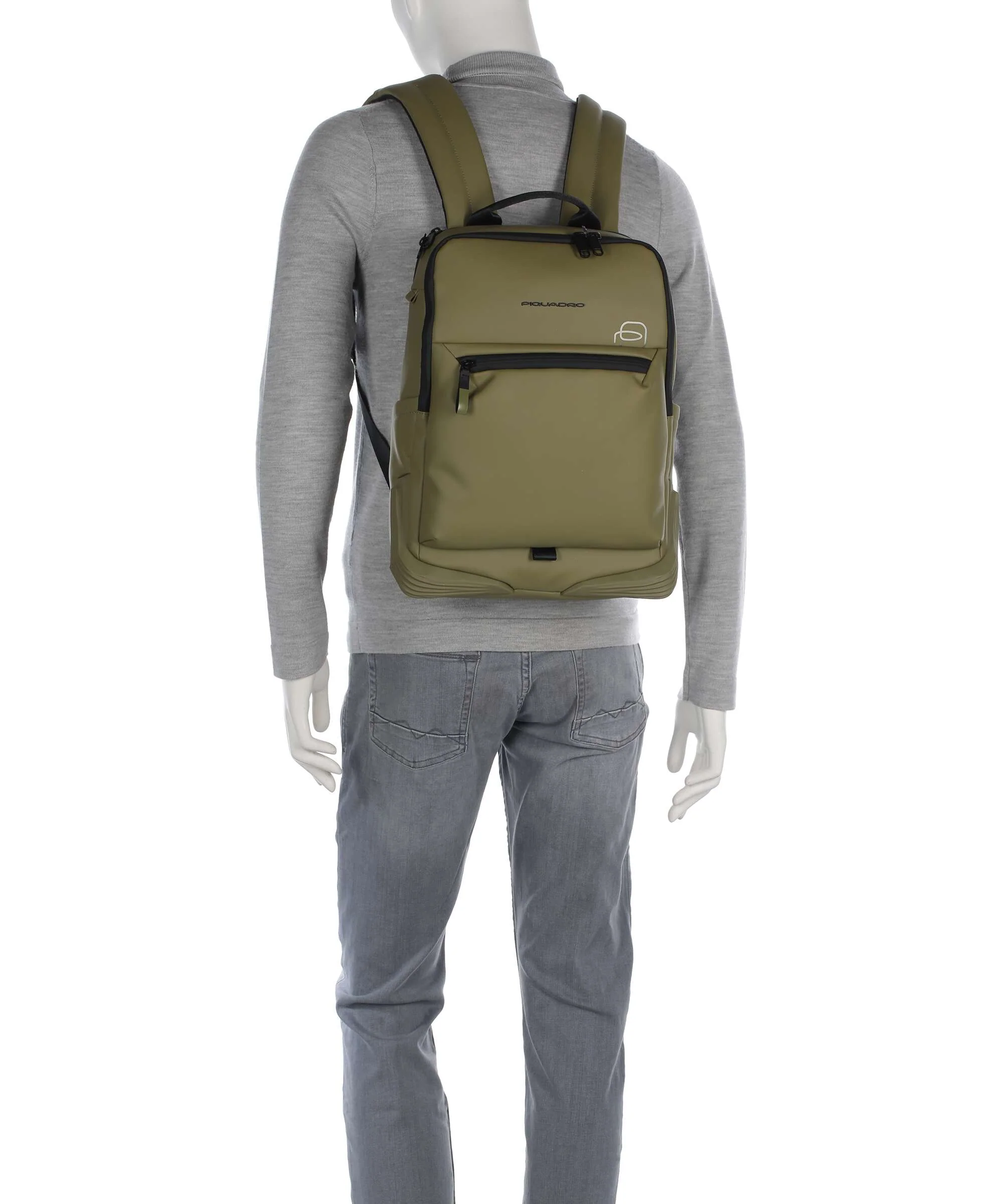 Piquadro Corner 2.0 Zaino light green - Image 4