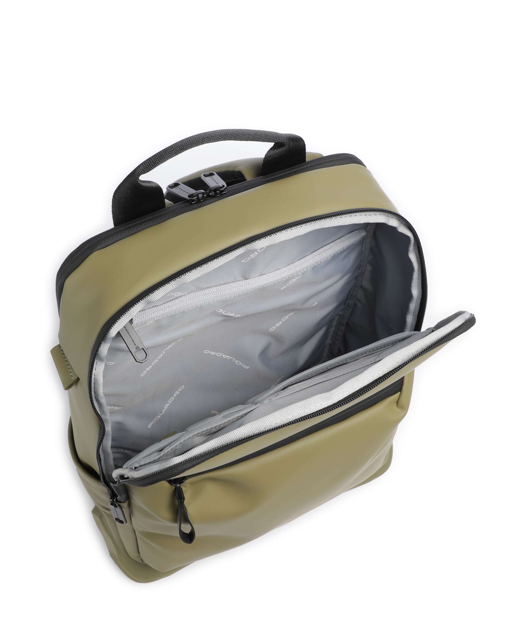 Piquadro Corner 2.0 Zaino light green - Image 7
