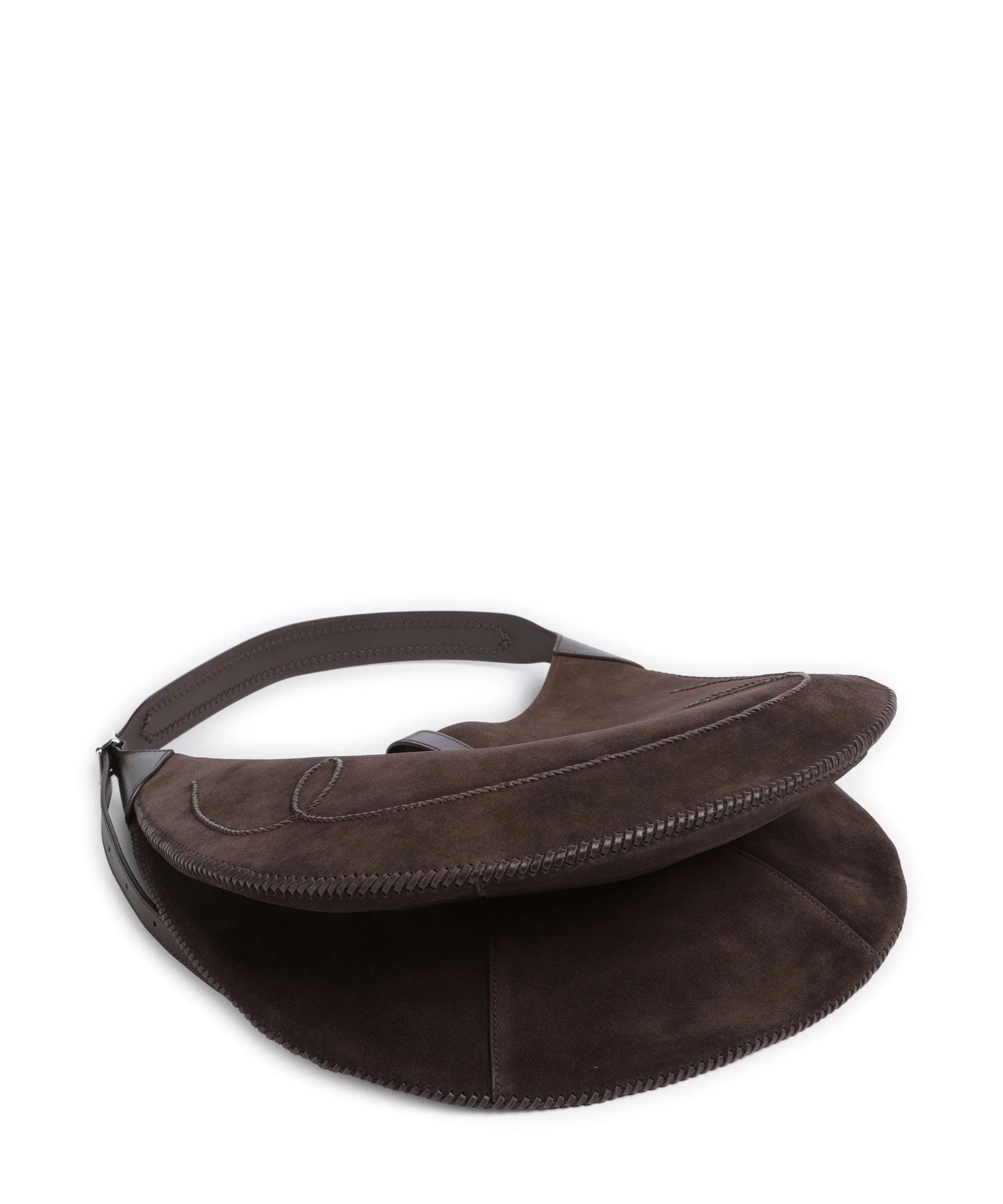 Polo Ralph Lauren ID Collection Medium Borsa hobo chocolate/tobacco - Image 4