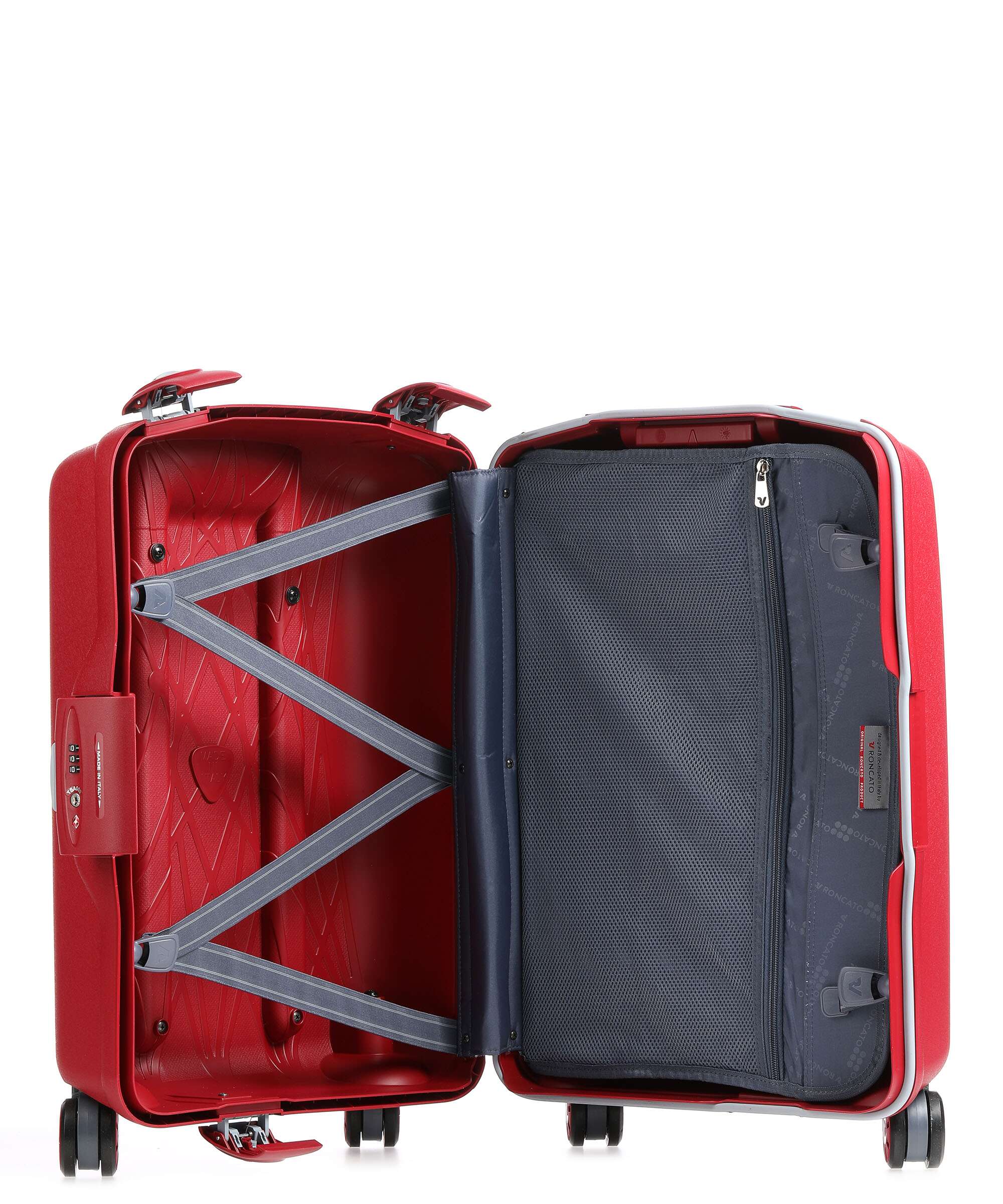 Roncato Light Valigia trolley (4 ruote) red - Image 6