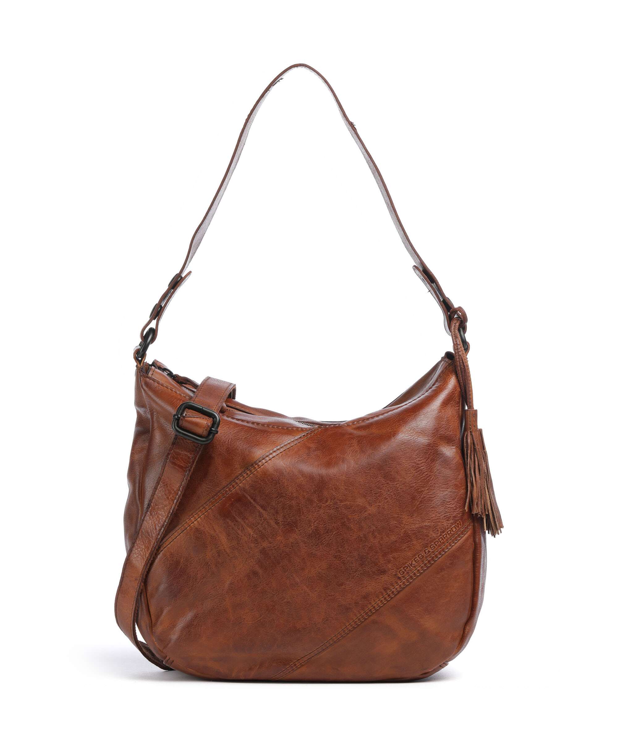 Spikes & Sparrow Apache Natalia Borsa hobo brandy