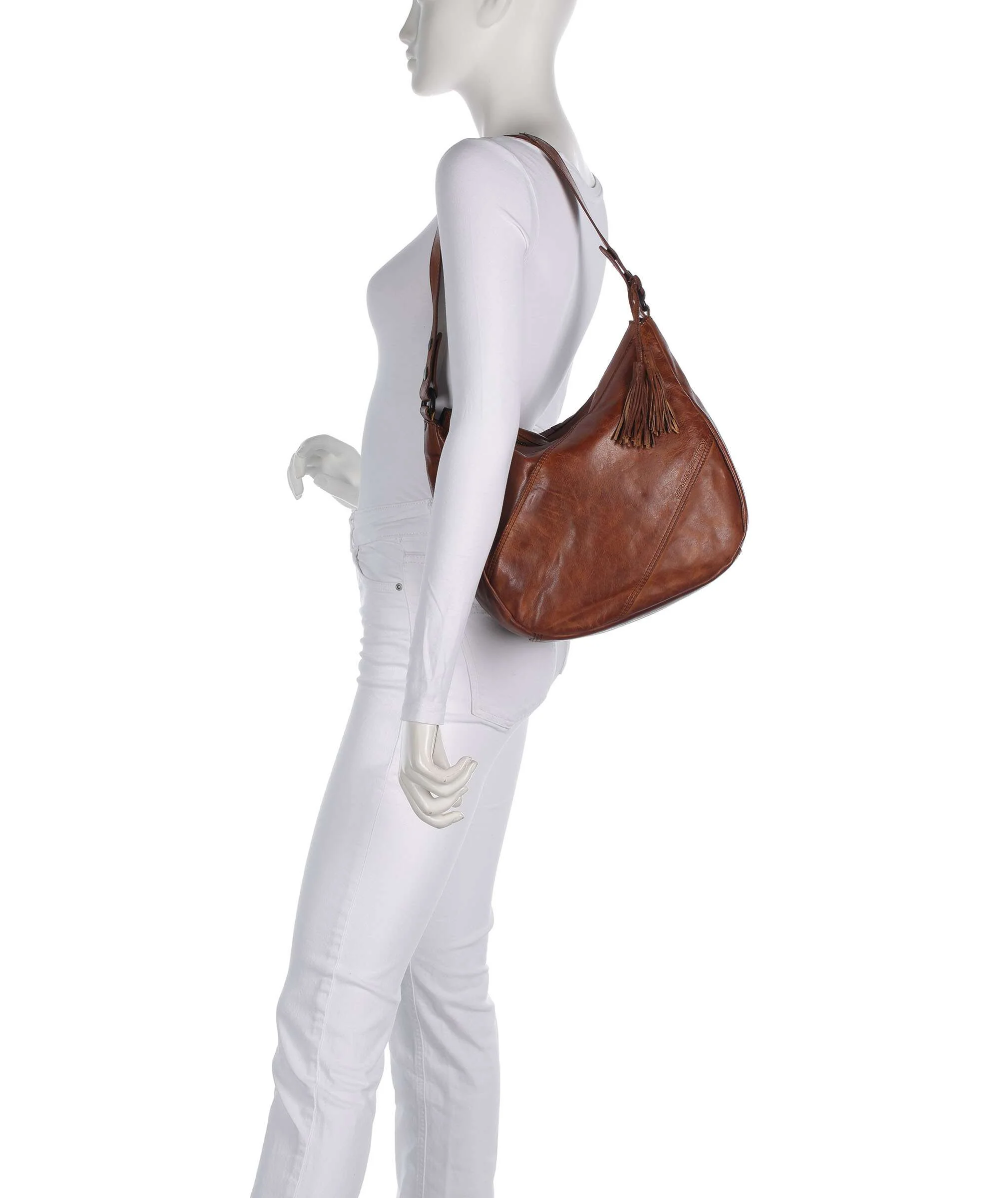 Spikes & Sparrow Apache Natalia Borsa hobo brandy - Image 3