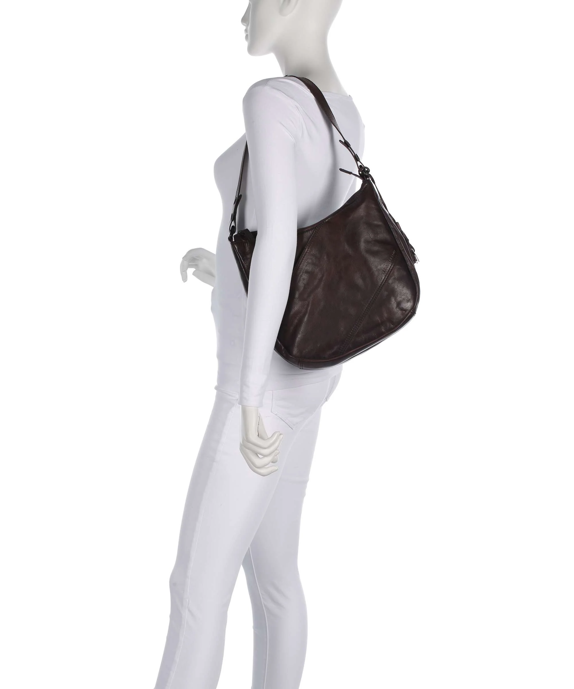 Spikes & Sparrow Apache Natalia Borsa hobo dark brown - Image 3
