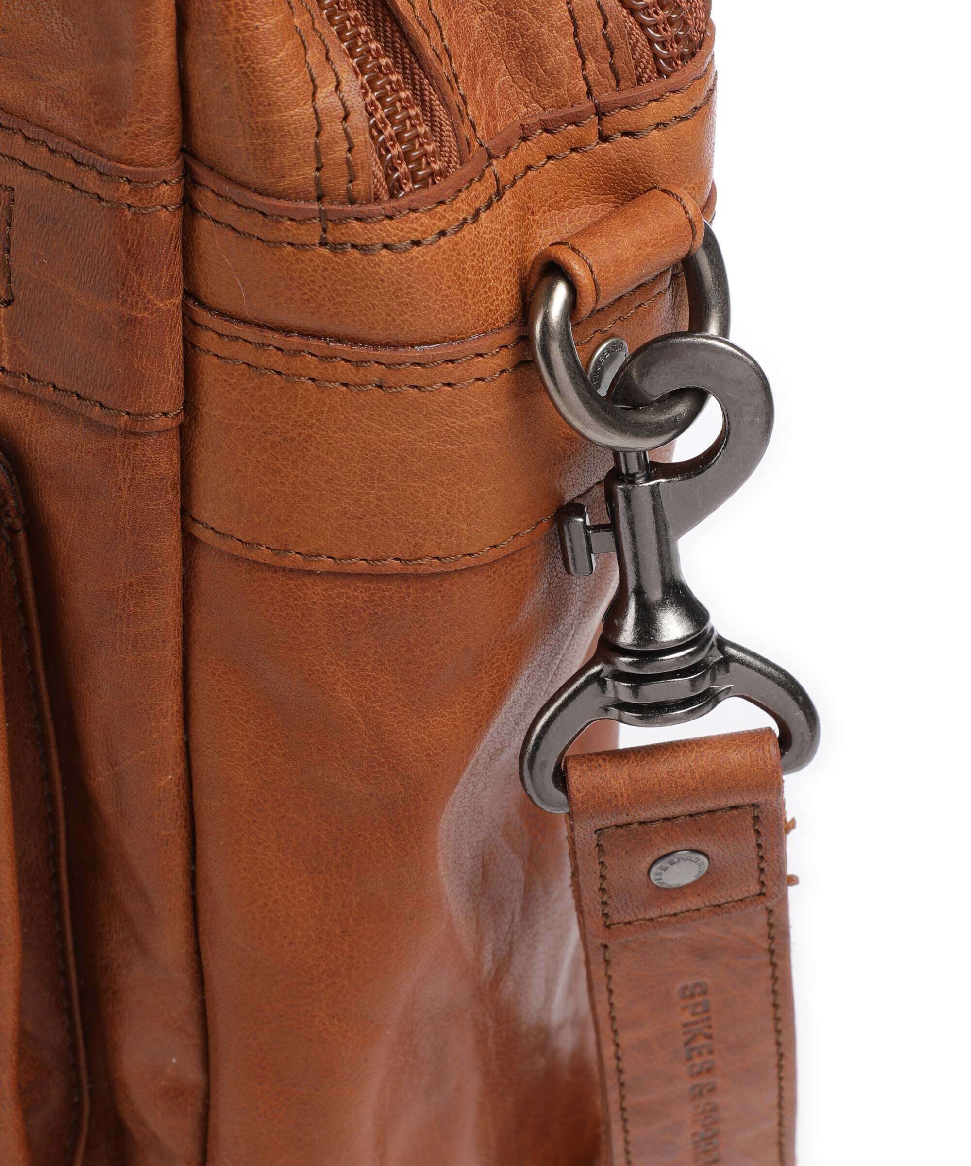 Spikes & Sparrow Bronco Cartella cognac - Image 4