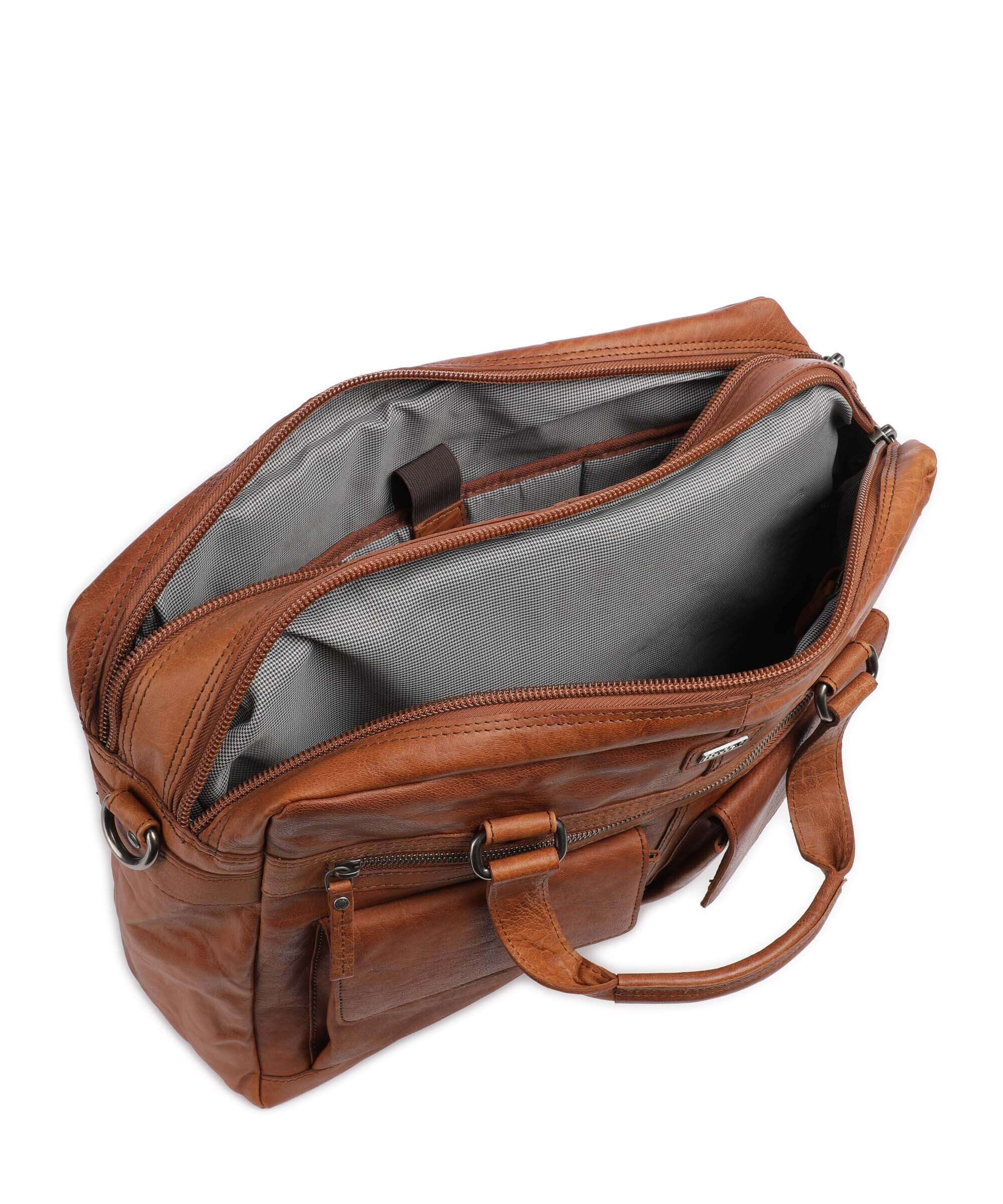 Spikes & Sparrow Bronco Cartella cognac - Image 6