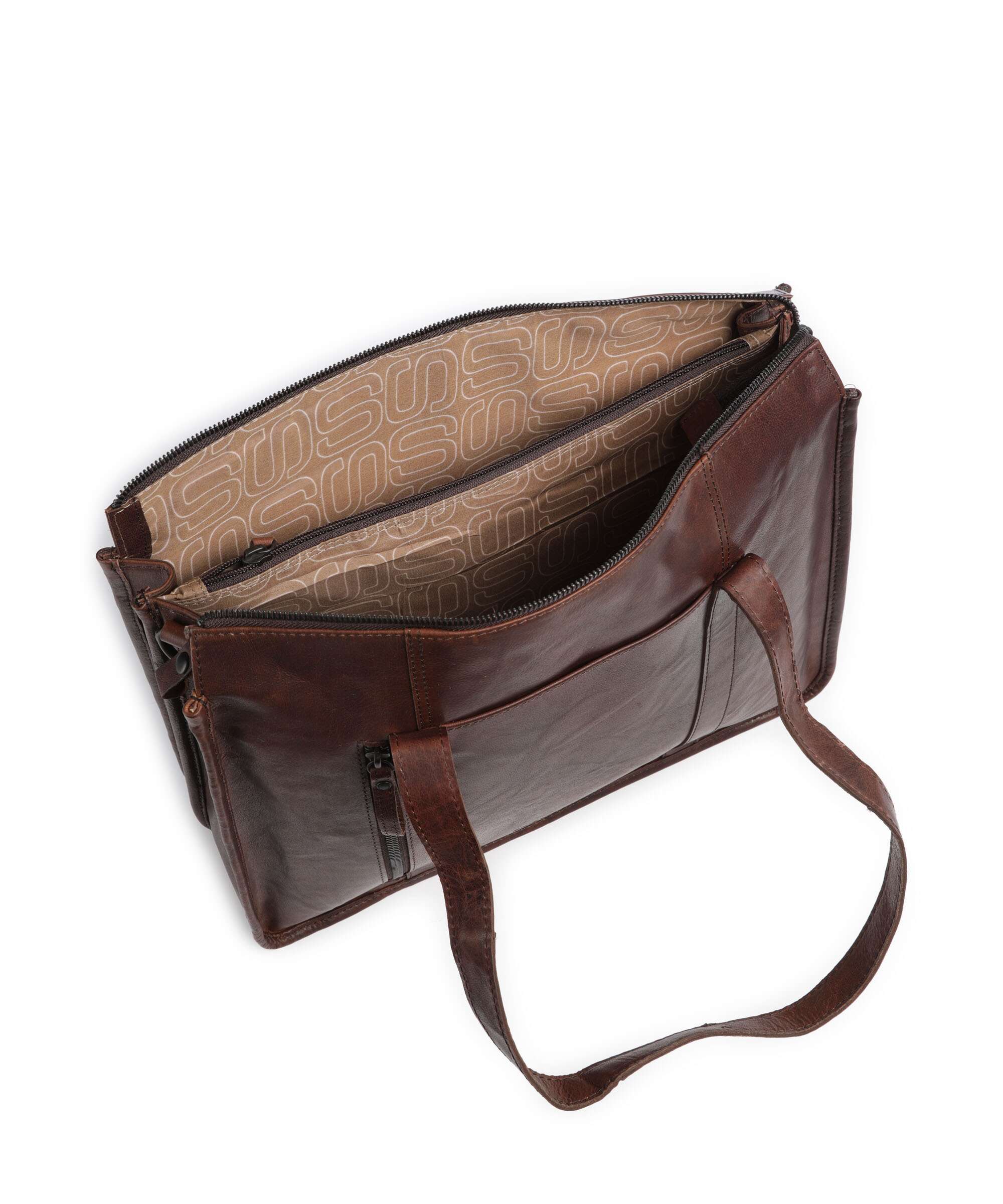 Spikes & Sparrow Bronco Catrenia Borsa shopper dark brown - Image 6