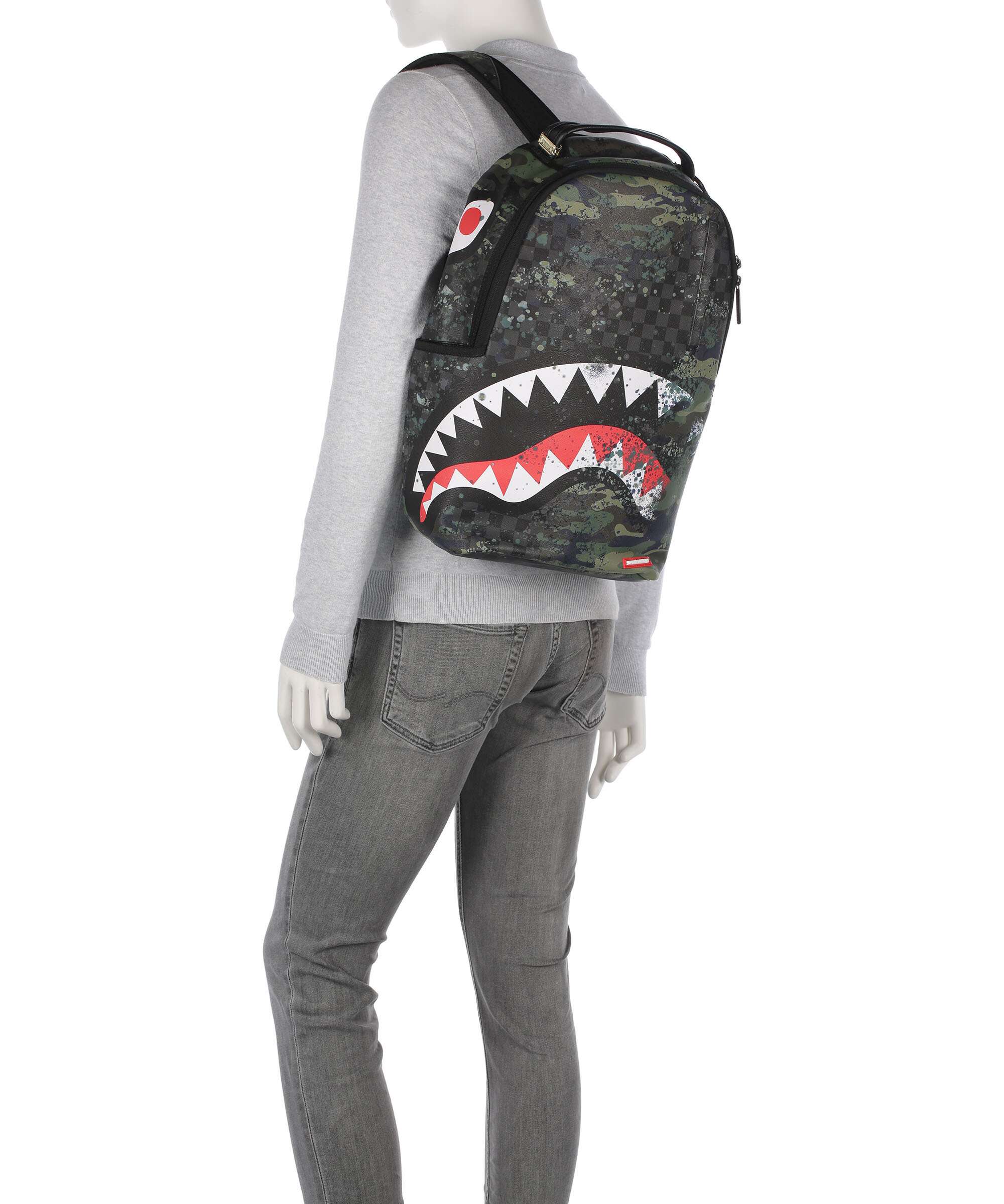 Sprayground Camo Splash Zaino green - Image 3