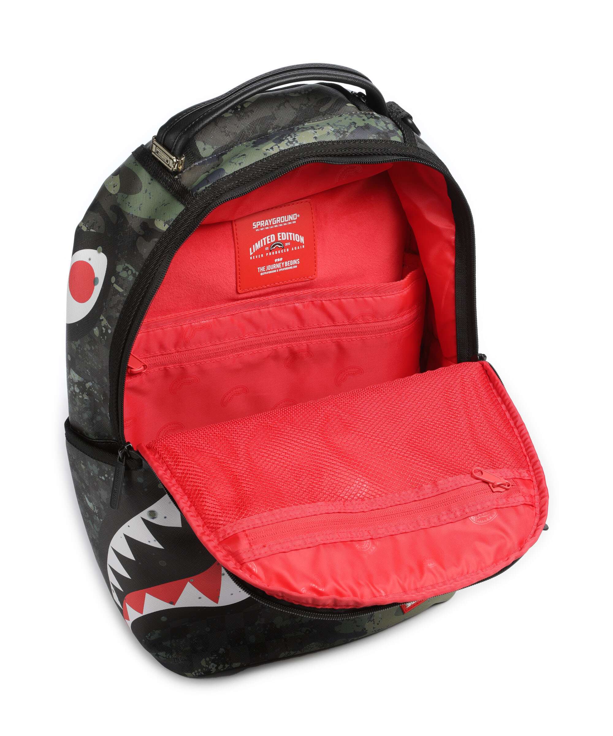 Sprayground Camo Splash Zaino green - Image 5