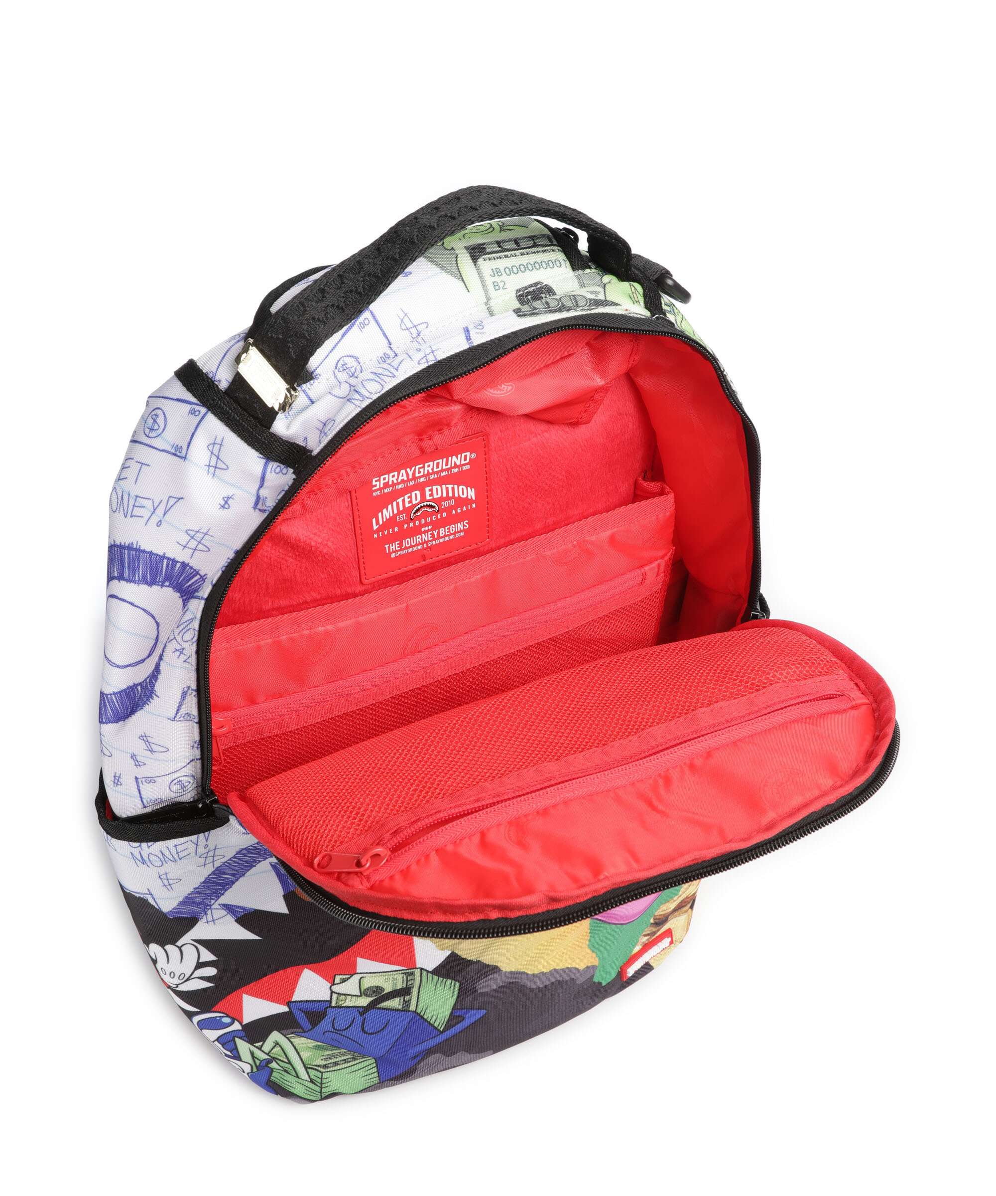 Sprayground Mean Money Collage Zaino multicolour - Image 5