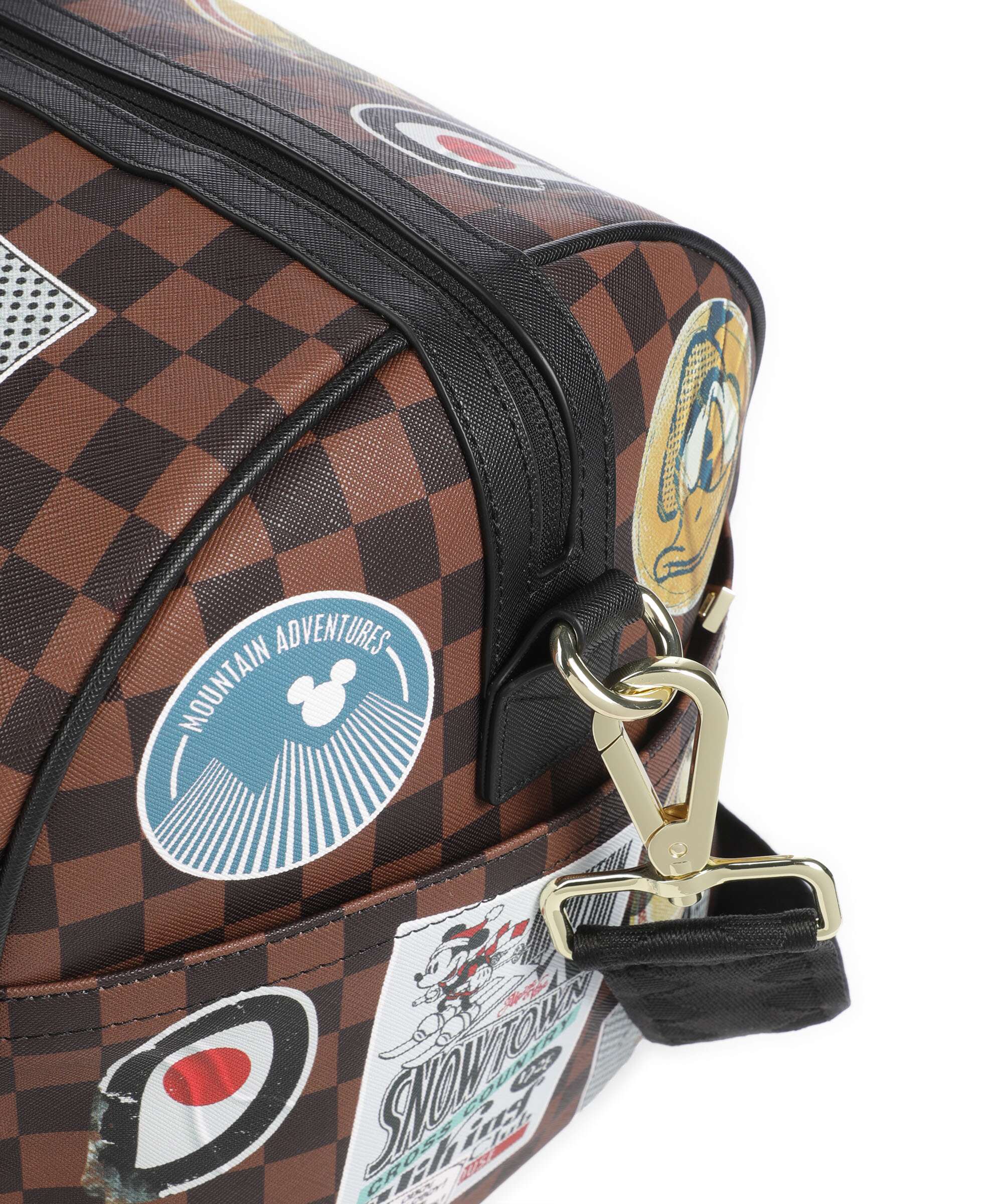 Sprayground Mickey Mouse Global Mogul Borsone da weekend brown - Image 6