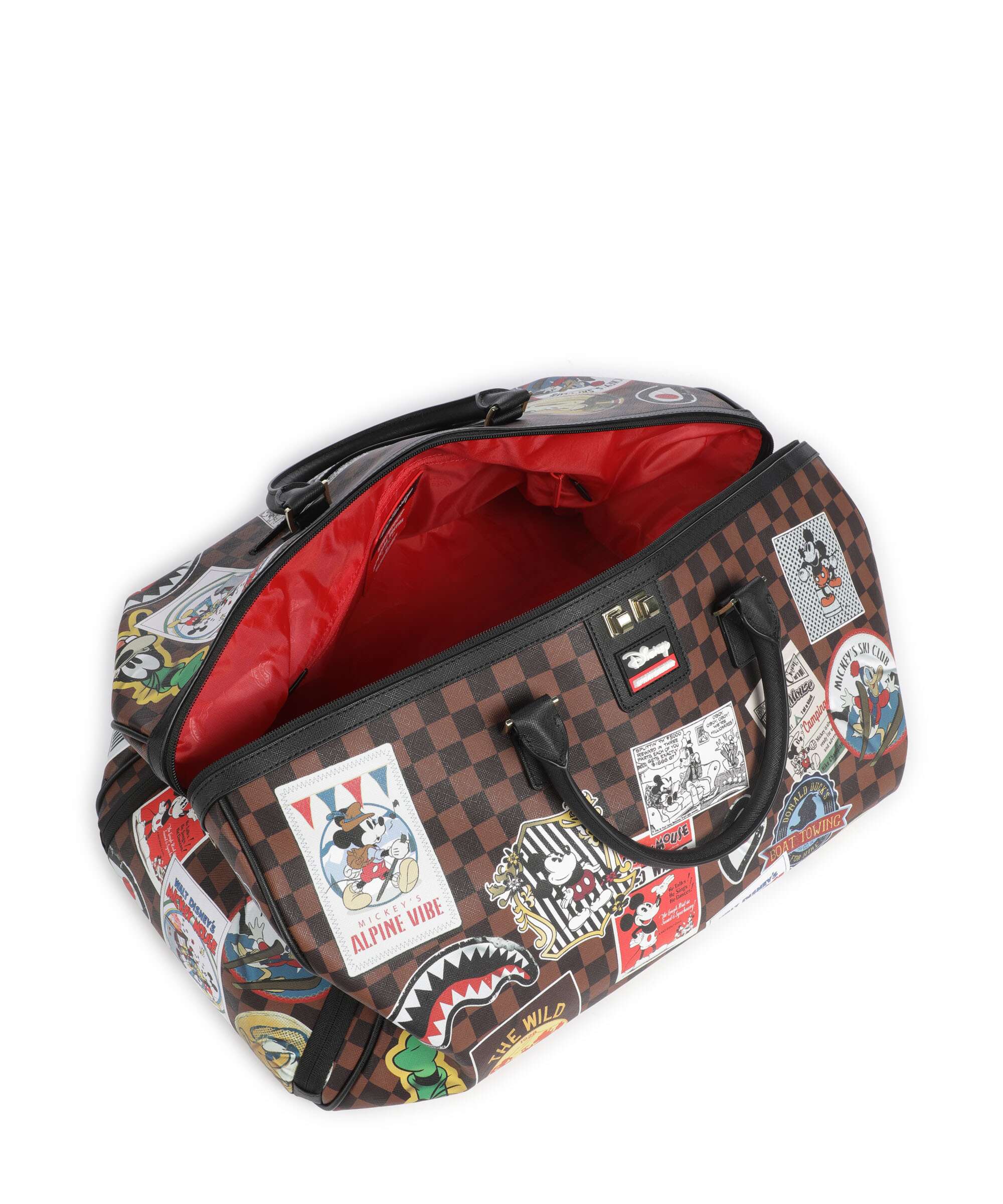 Sprayground Mickey Mouse Global Mogul Borsone da weekend brown - Image 7