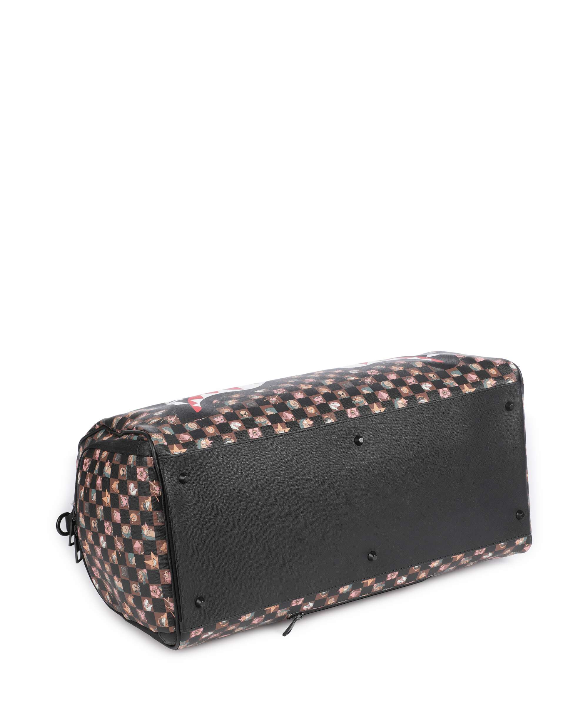 Sprayground Peeking Characters Remix Borsone da weekend brown - Image 6