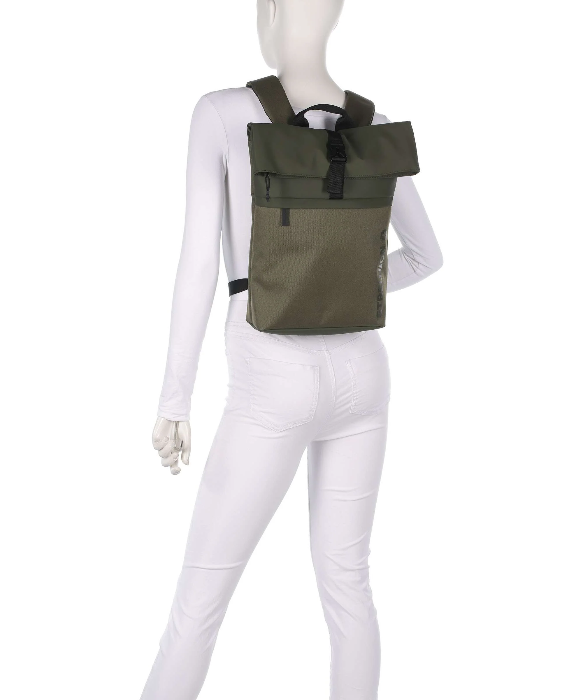 Strellson Alperton Zaino roll-top olive night - Image 3
