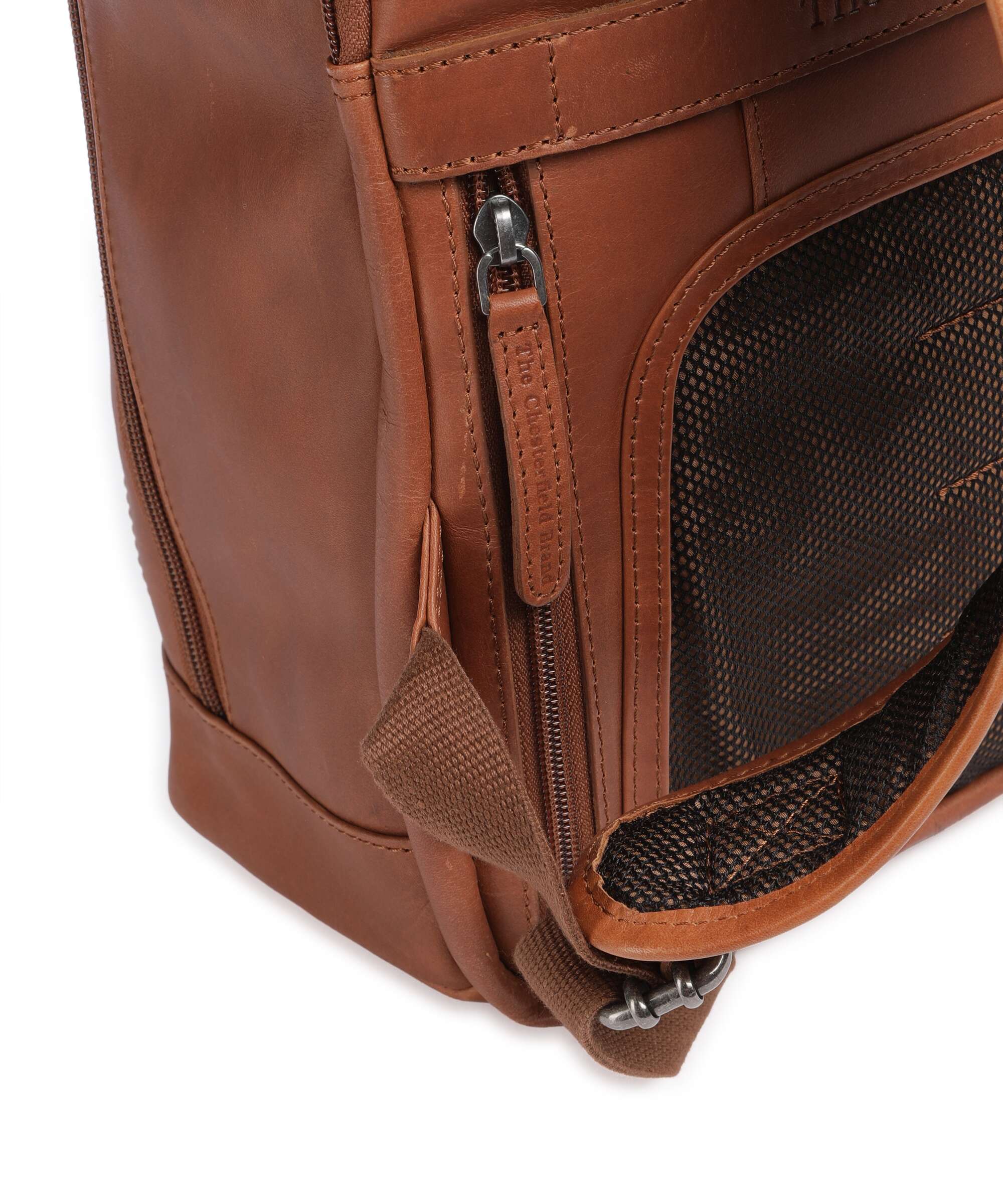 The Chesterfield Brand Cow Wax Pull Up Detroit Zaino cognac - Image 5