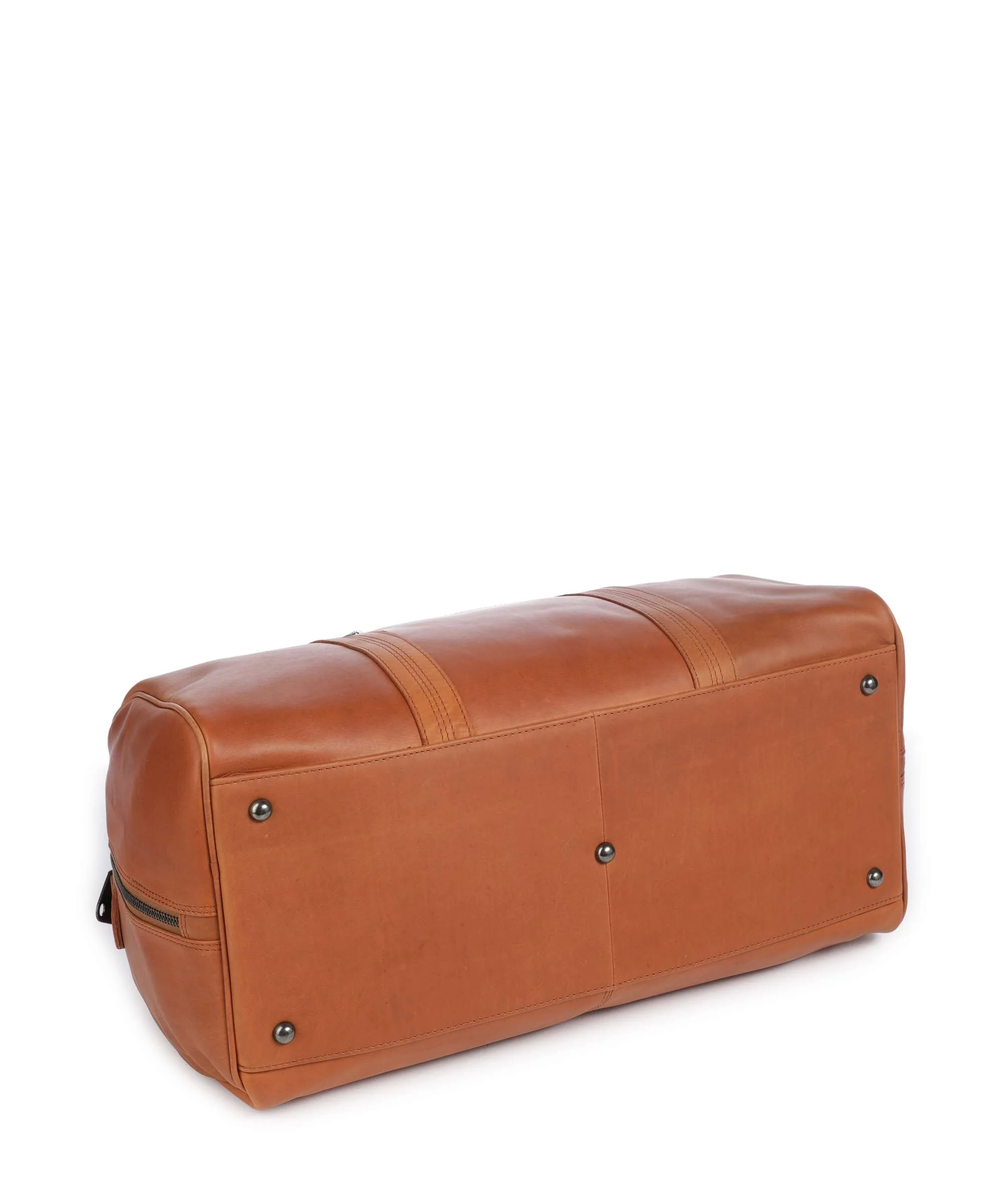 The Chesterfield Brand Wax Pull Up Cow Rivaro Borsone da weekend cognac - Image 4