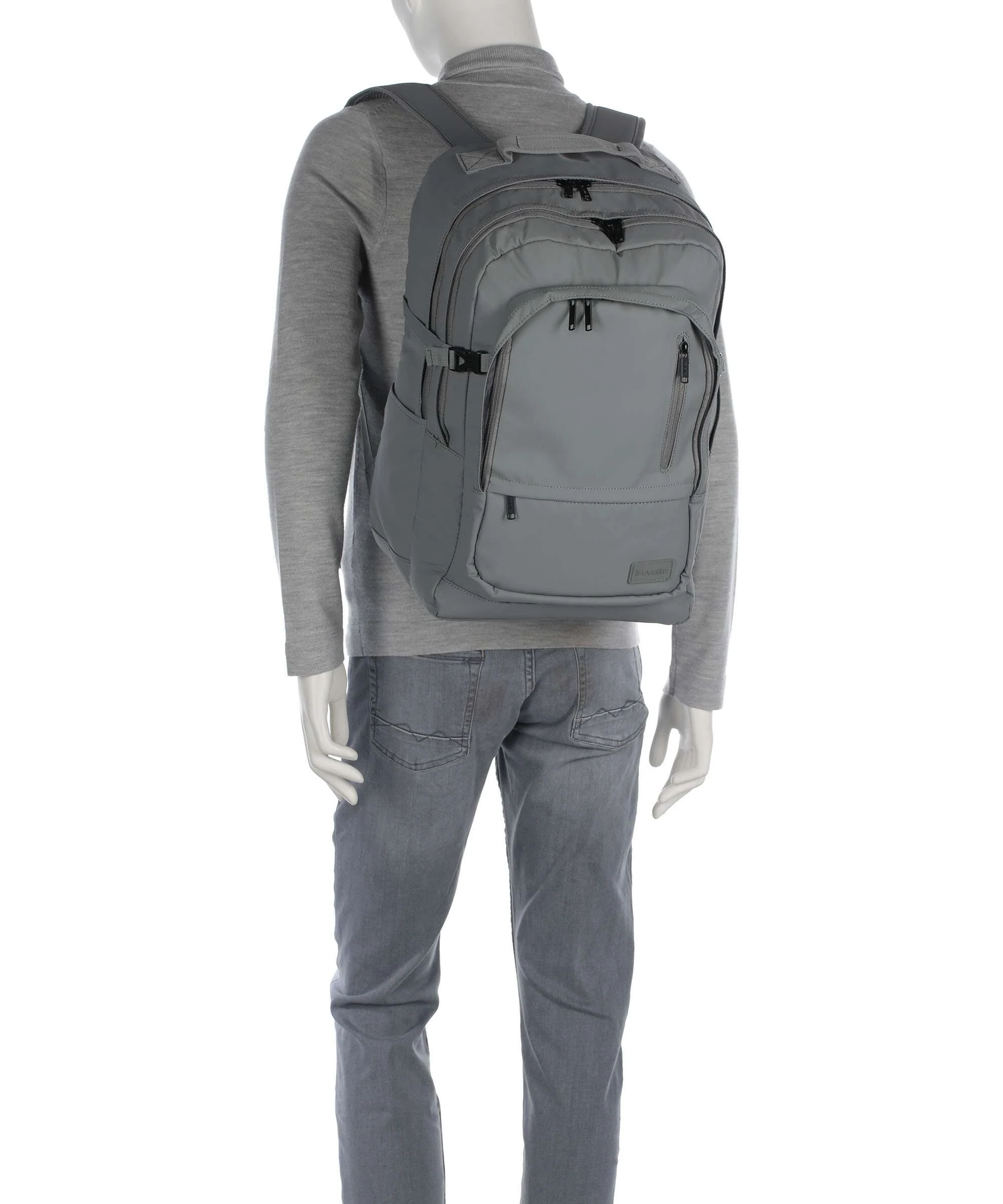 Travelite Basics Zaino hellgrau - Image 3