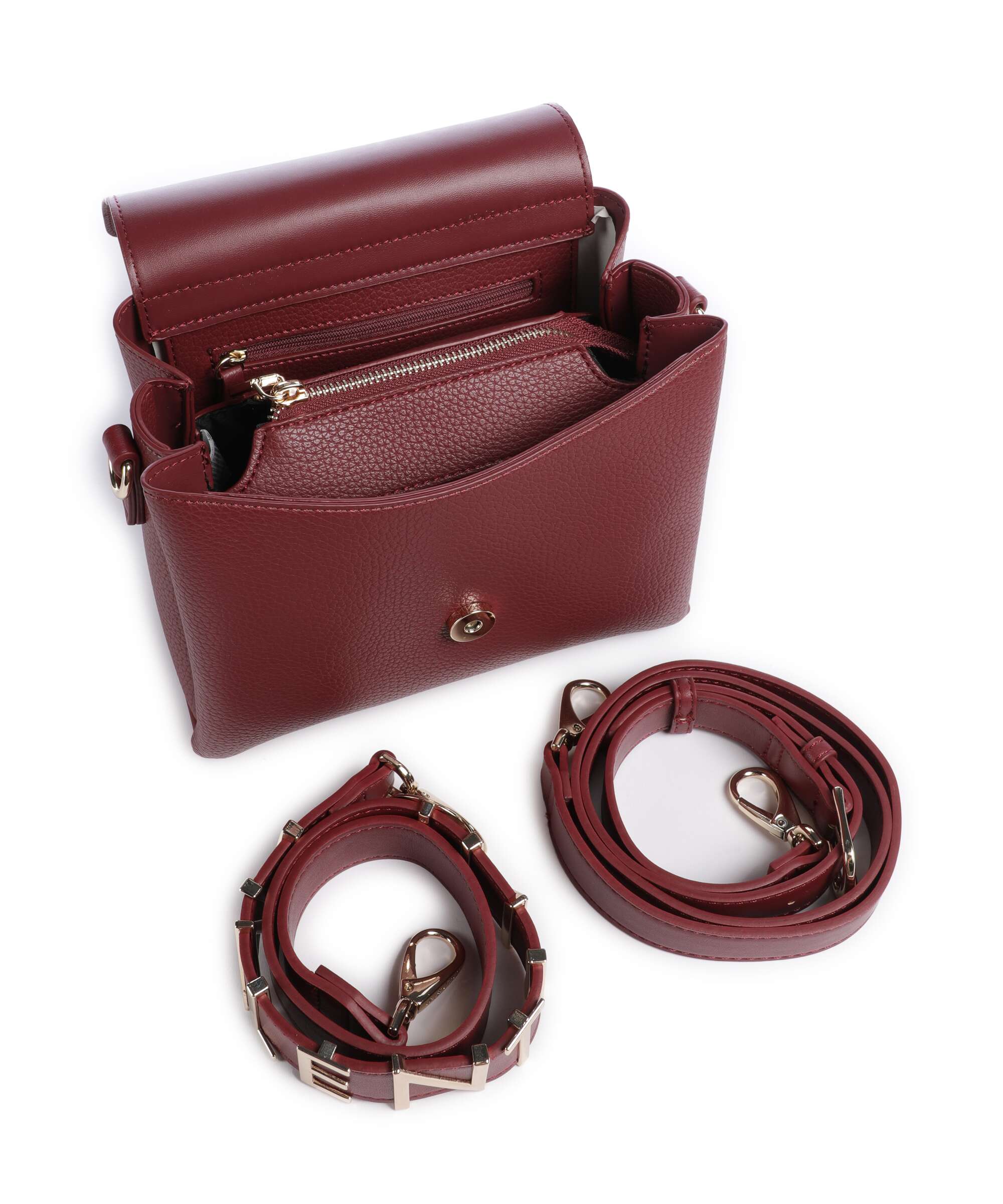 Valentino Bags Alexia Borsa a tracolla bordeaux - Image 5