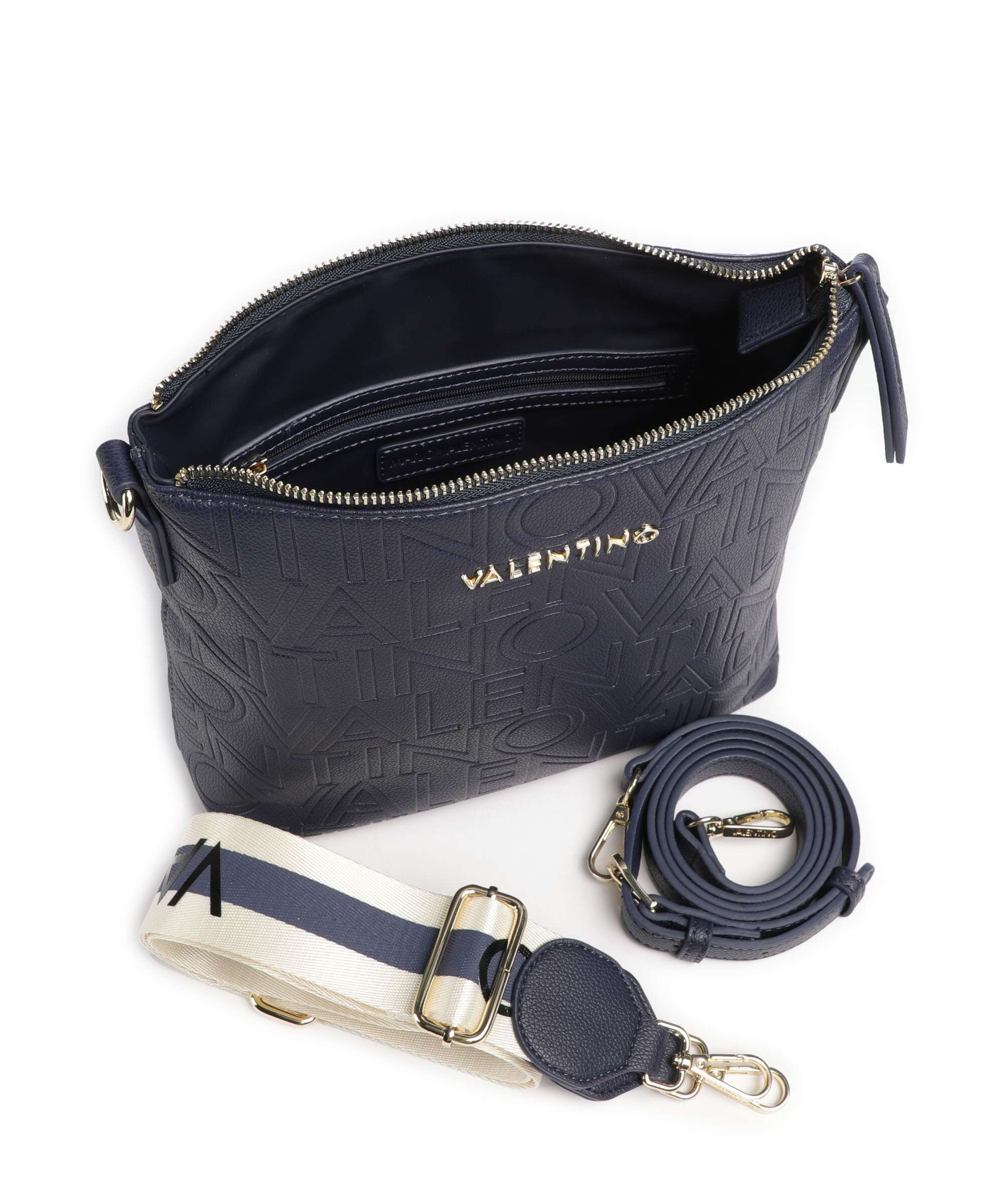 Valentino Bags Pansy Borsa a tracolla blu - Image 4