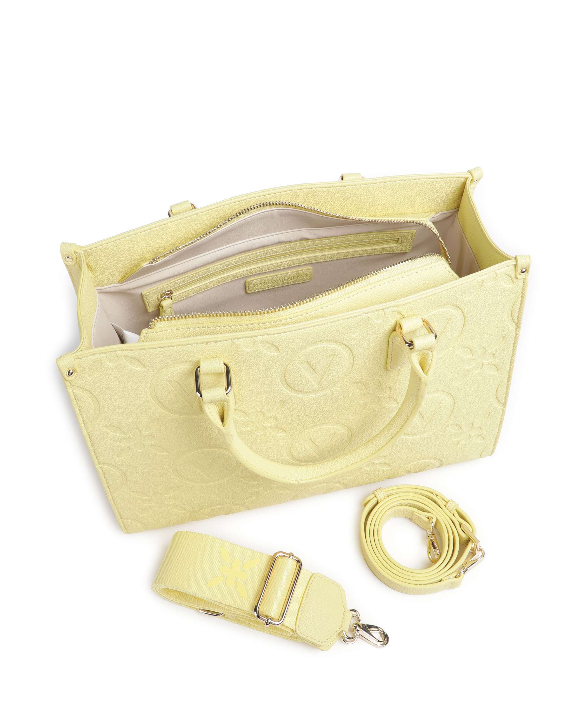 Valentino Bags Samba Re Borsa a mano giallo - Image 5
