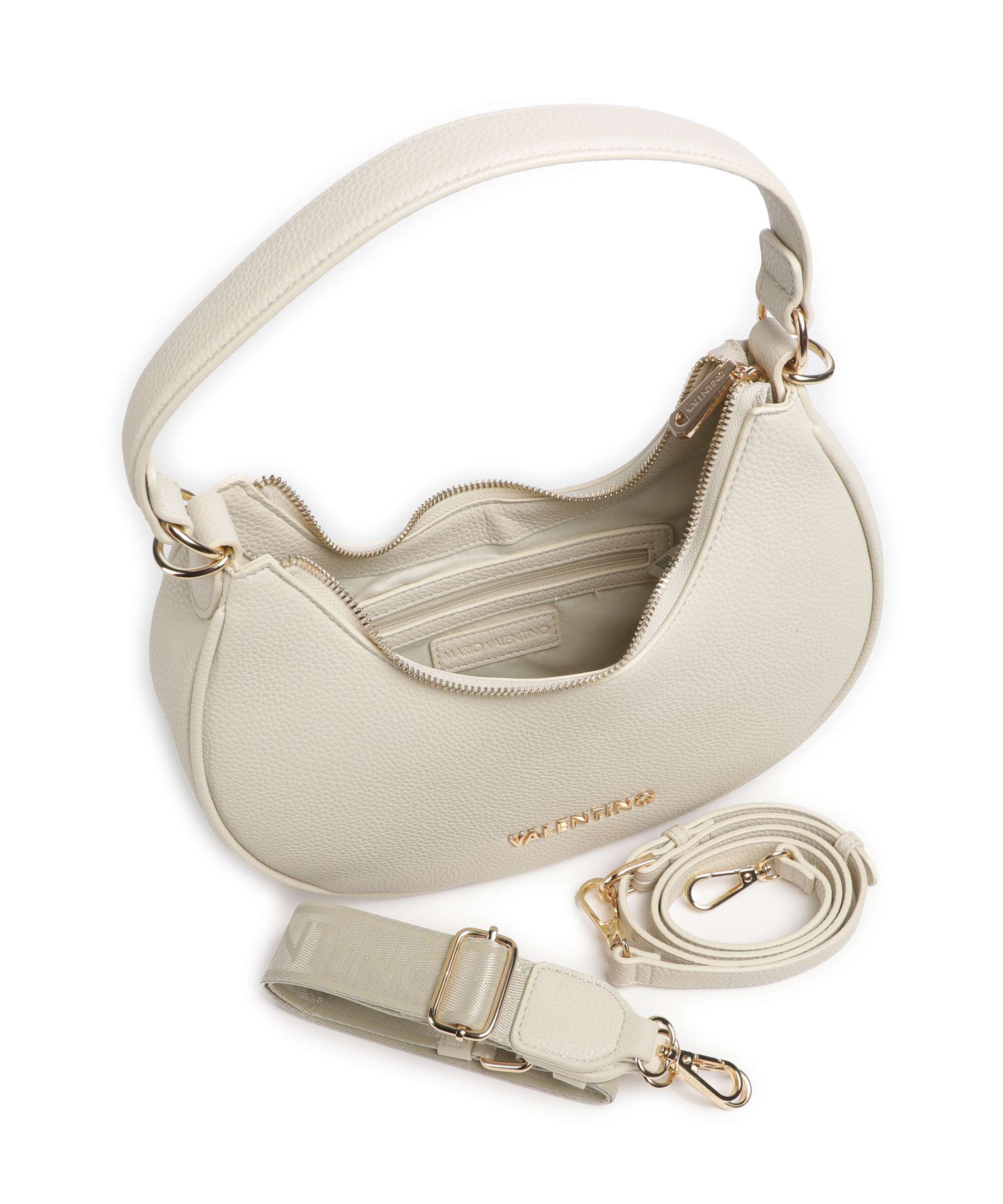 Valentino Bags Shelby Borsa a spalla ecru - Image 4
